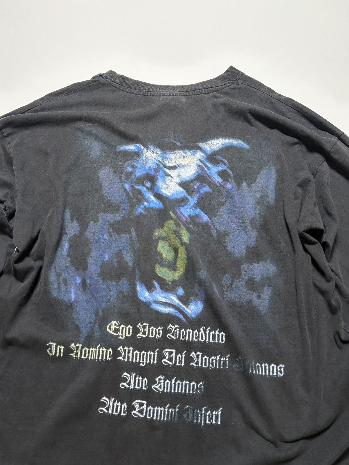 Other Dark Funeral 1998 ’Vobiscum Satanas’ L/S Tee XL Size US XL / EU 56 / 4 - 5 Thumbnail