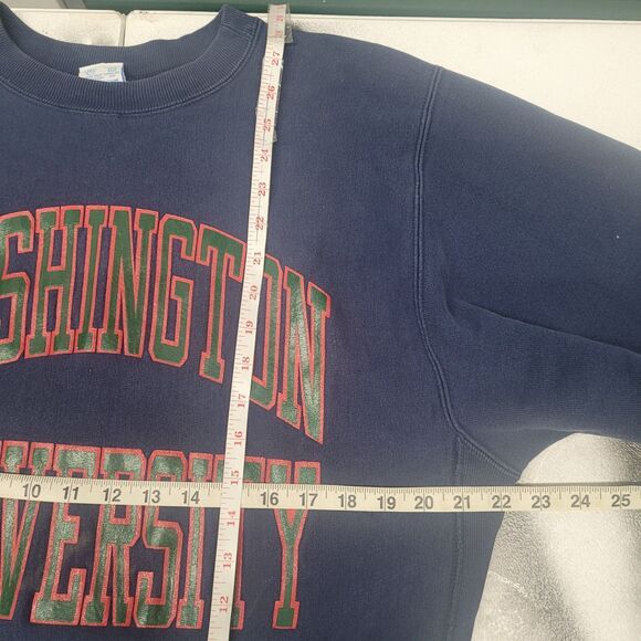 Champion Vtg Champion Reverse Weave Washington University Sweatshirt Size US XL / EU 56 / 4 - 7 Thumbnail