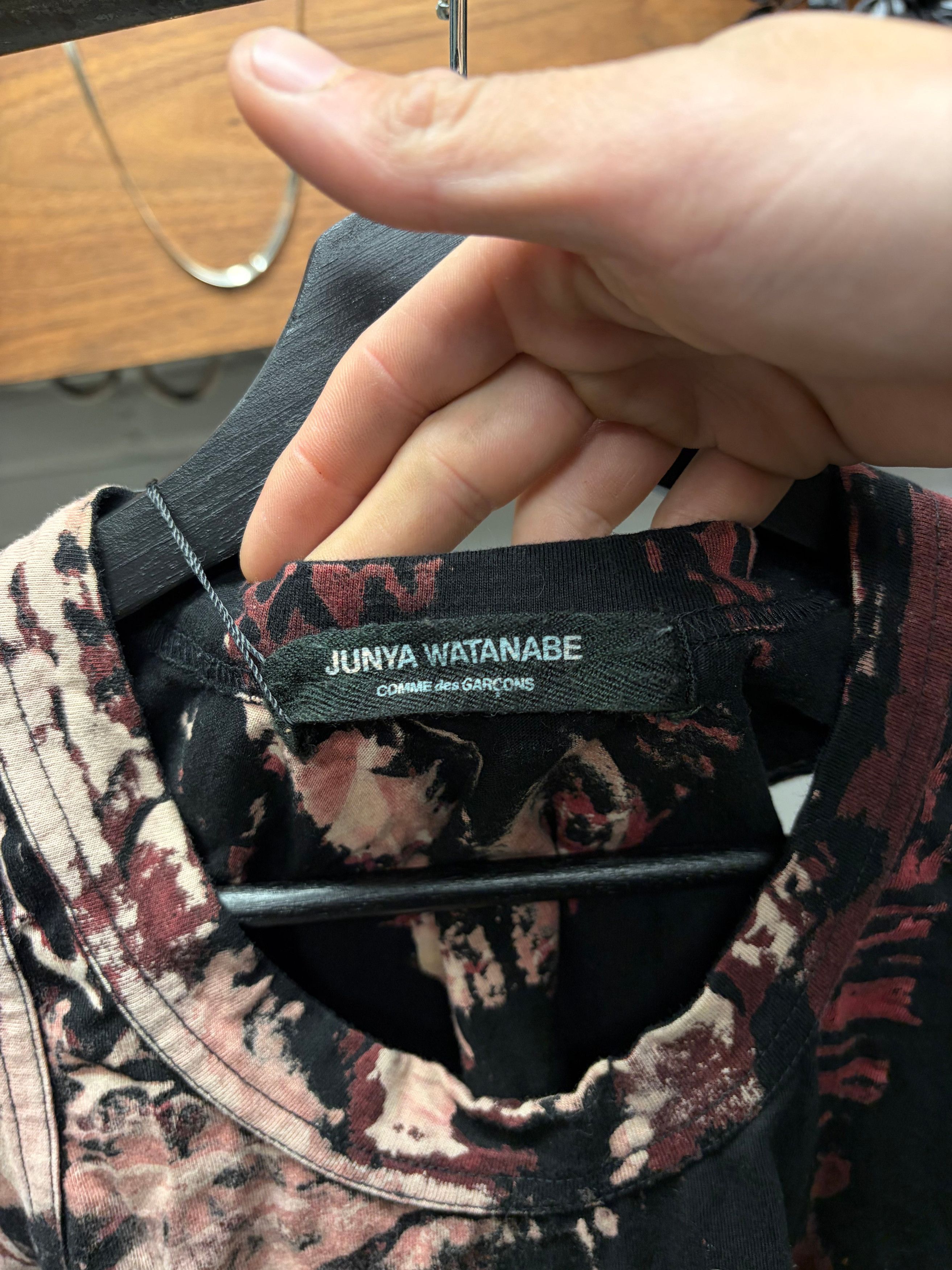 Junya Watanabe SS2006 Junya Watanabe ‘Grunge’ Bleached Red/Black Tank Top Size US S / EU 44-46 / 1 - 3 Thumbnail