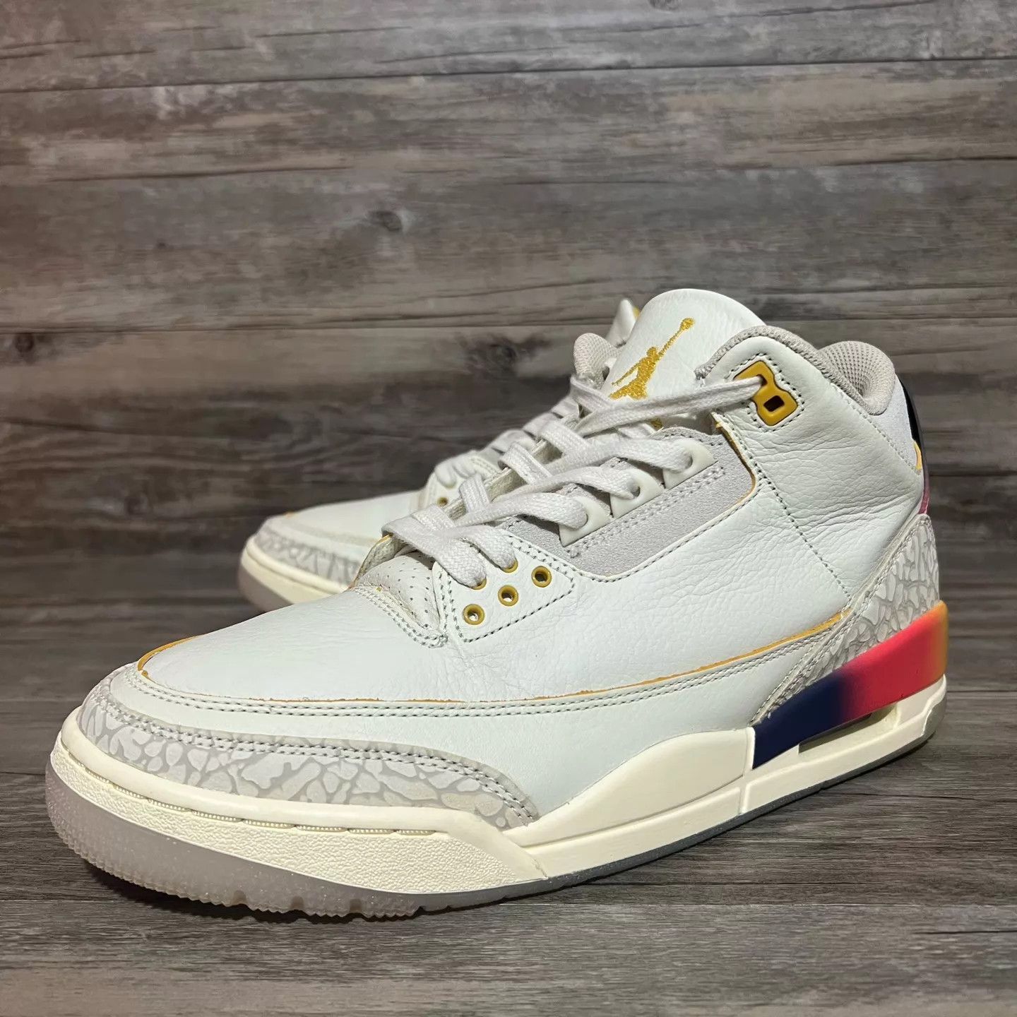 Nike J Balvin x Air Jordan 3 Sunset AJ3 Smile 43 97 New Size US 9.5 / EU 42-43 - 1 Thumbnail