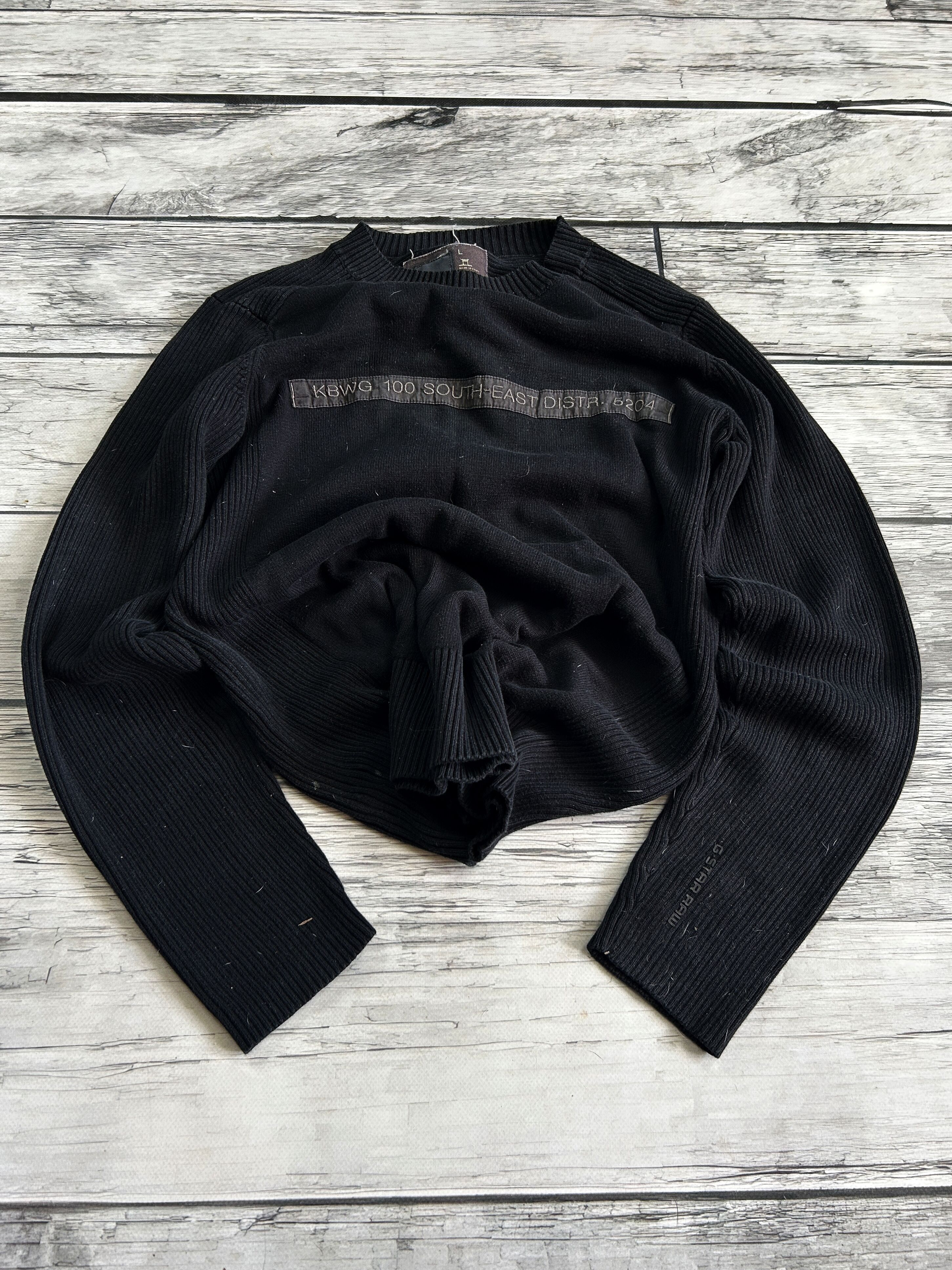 Vintage VTG Streetwear Kapital Style Sweater Gstar Hoodie 90s Size US M / EU 48-50 / 2 - 1 Thumbnail