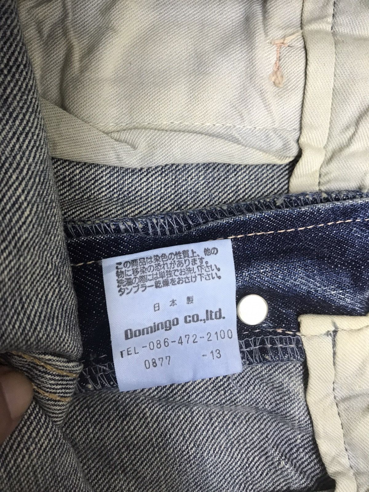 Japanese Brand DMG Japan Cargo Jeans F795 Size US 29 - 14 Thumbnail
