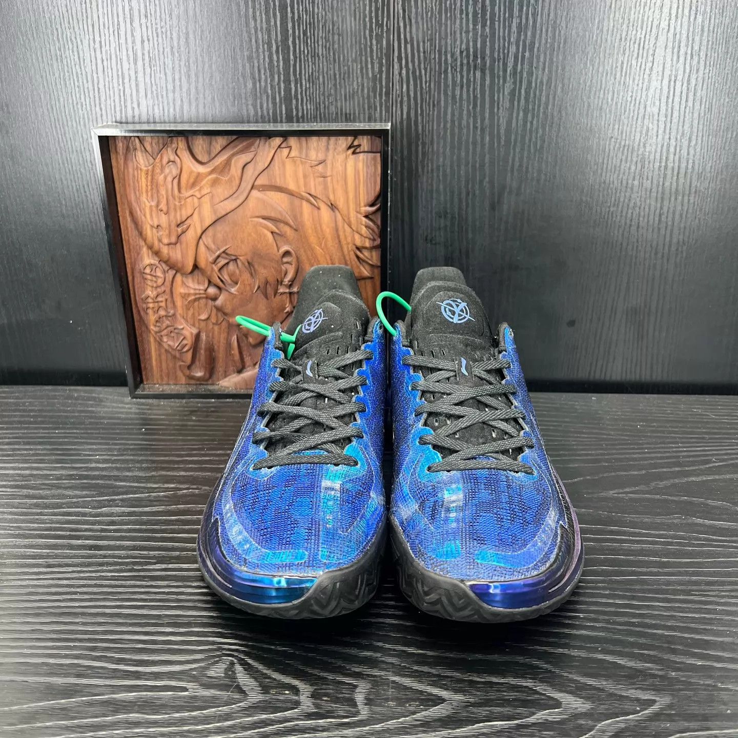Li-Ning LI-NING Gama Shoes Black & Blue 43 Original Box Like New Size US 10 / EU 43 - 3 Thumbnail