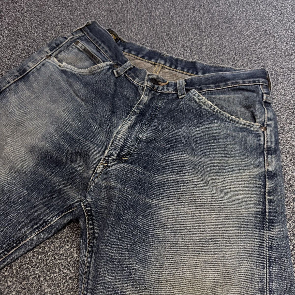 Seditionaries Vintage 90s Japanese Selvedge Lee Union Made Rusty Denim Size US 32 / EU 48 - 3 Thumbnail