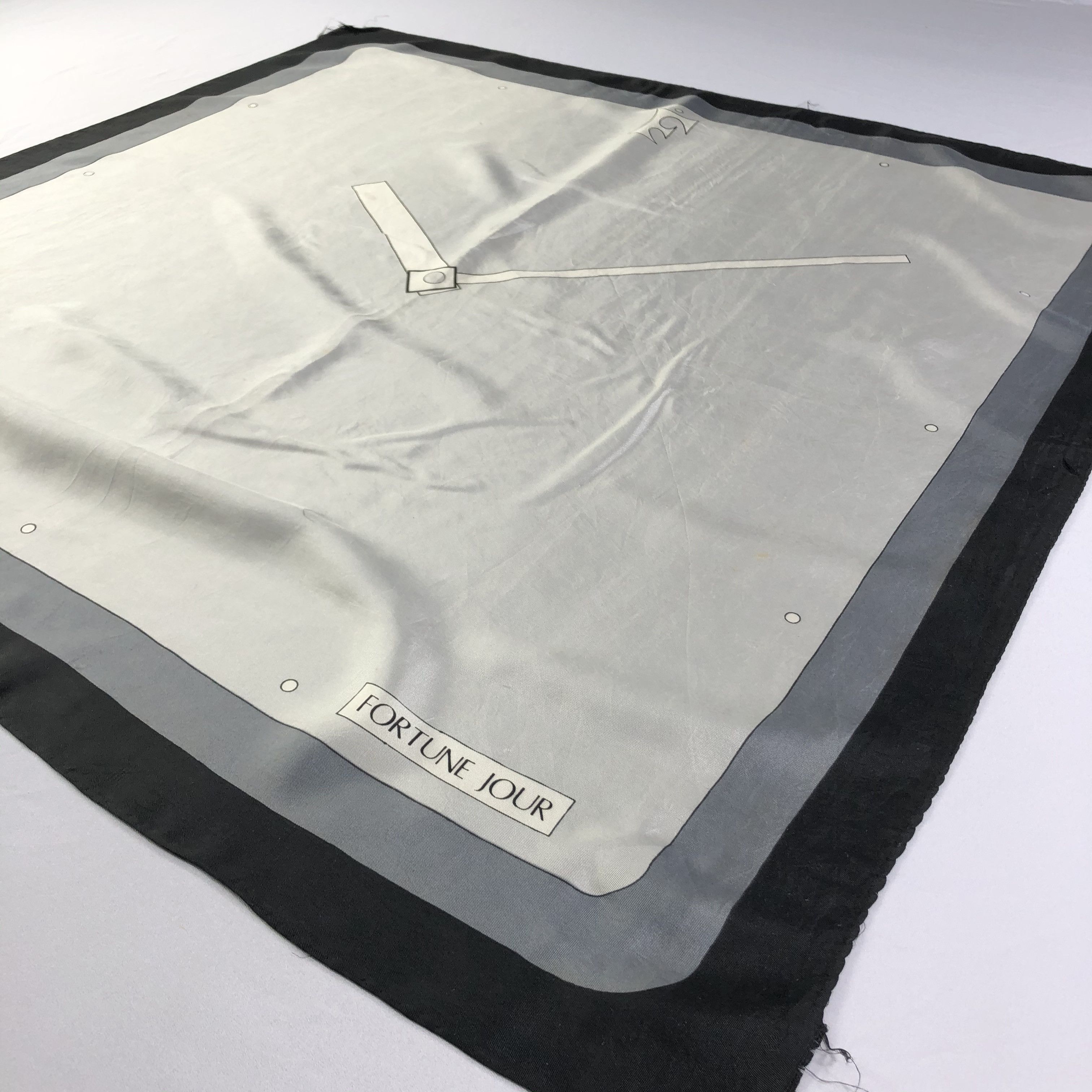 Vintage Vintage Fortune Jour Silk Scarf Size ONE SIZE - 3 Thumbnail