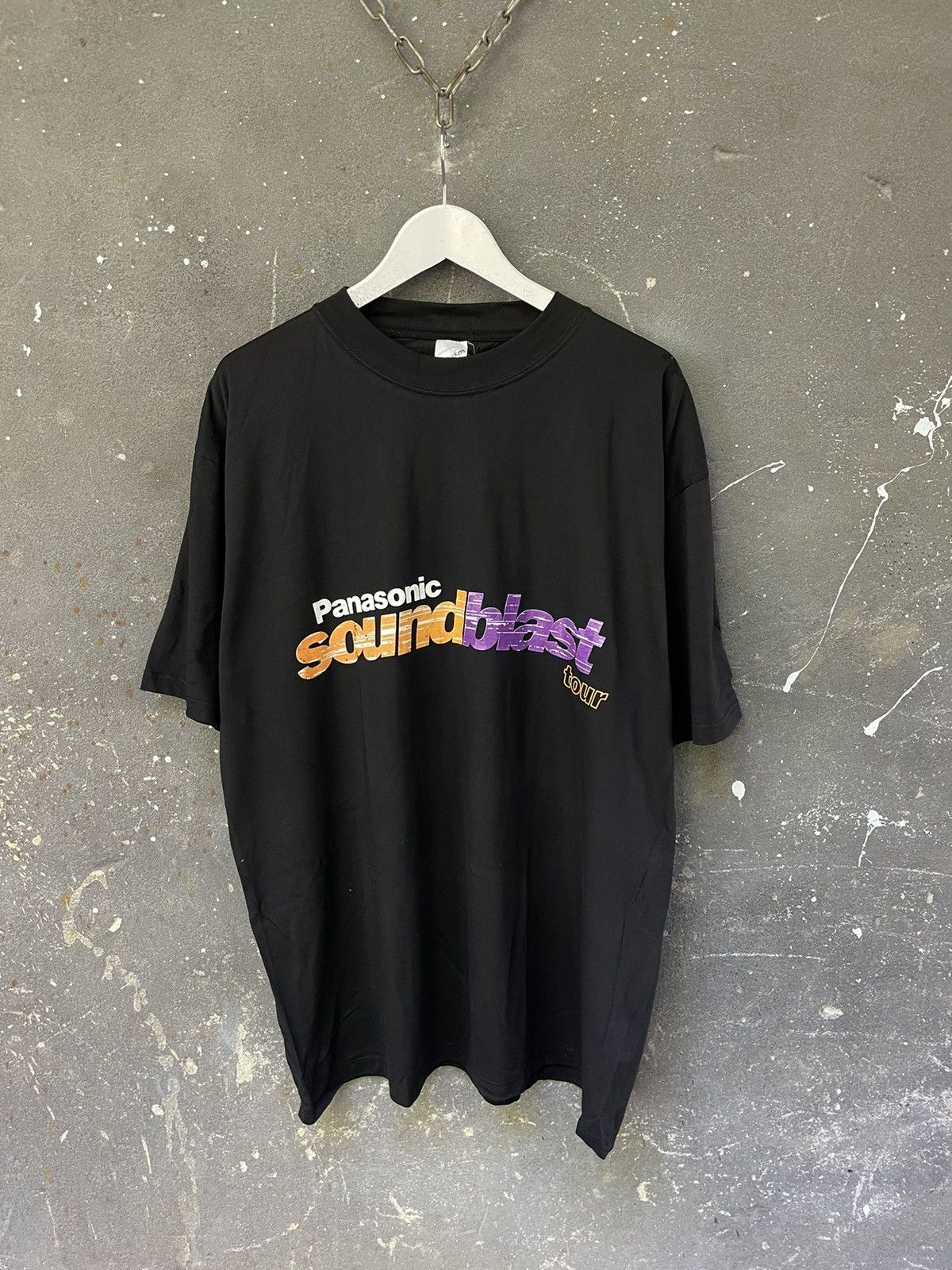 Japanese Brand × Vintage Vintage Panasonic 90’s Sound Blast Tour T-Shirt Bands RARE Size US XL / EU 56 / 4 - 1 Thumbnail