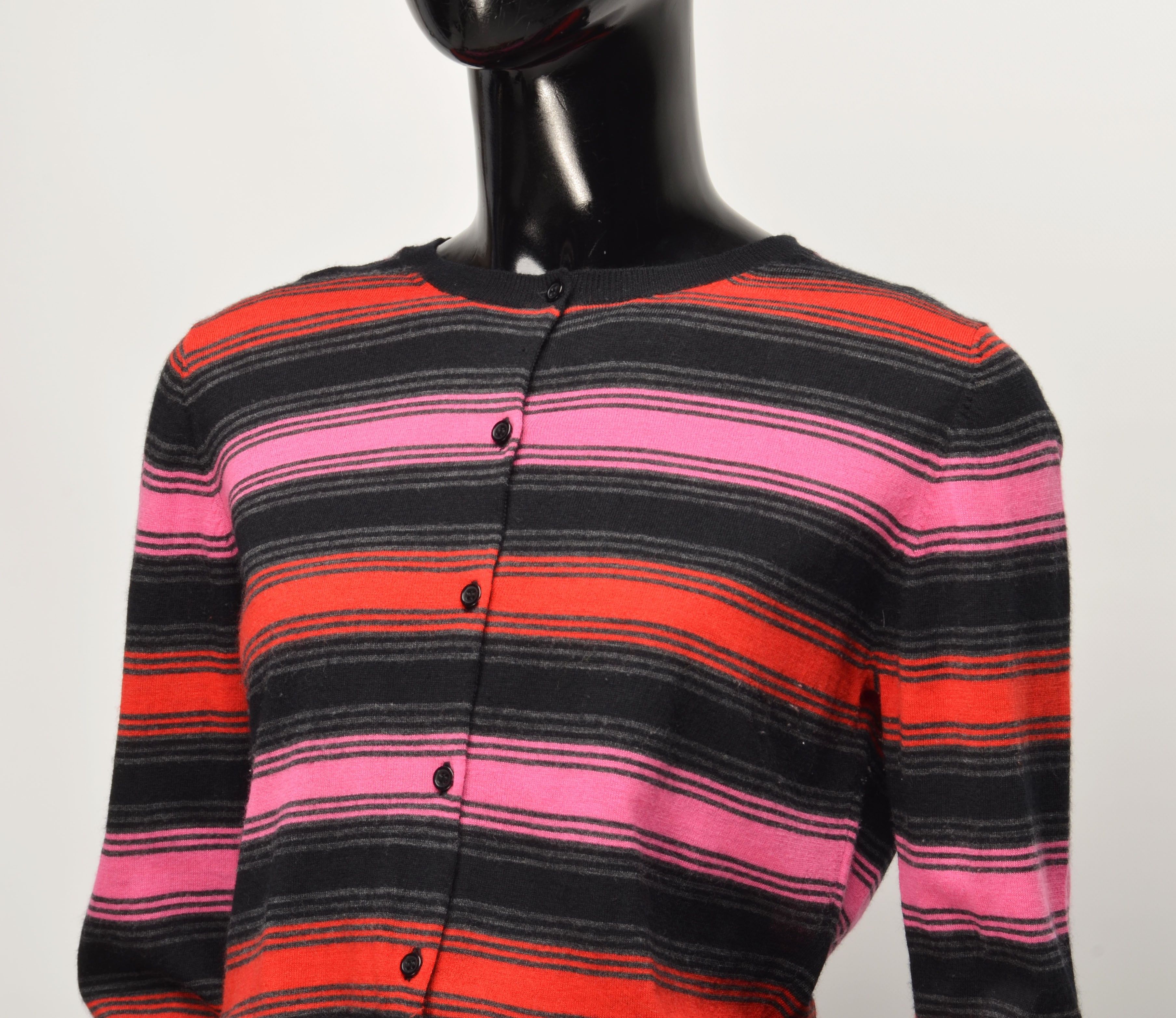 Paul Smith Paul Smith Black Label Wool Striped Kidcore Cardigan Size M / US 6-8 / IT 42-44 - 8 Thumbnail