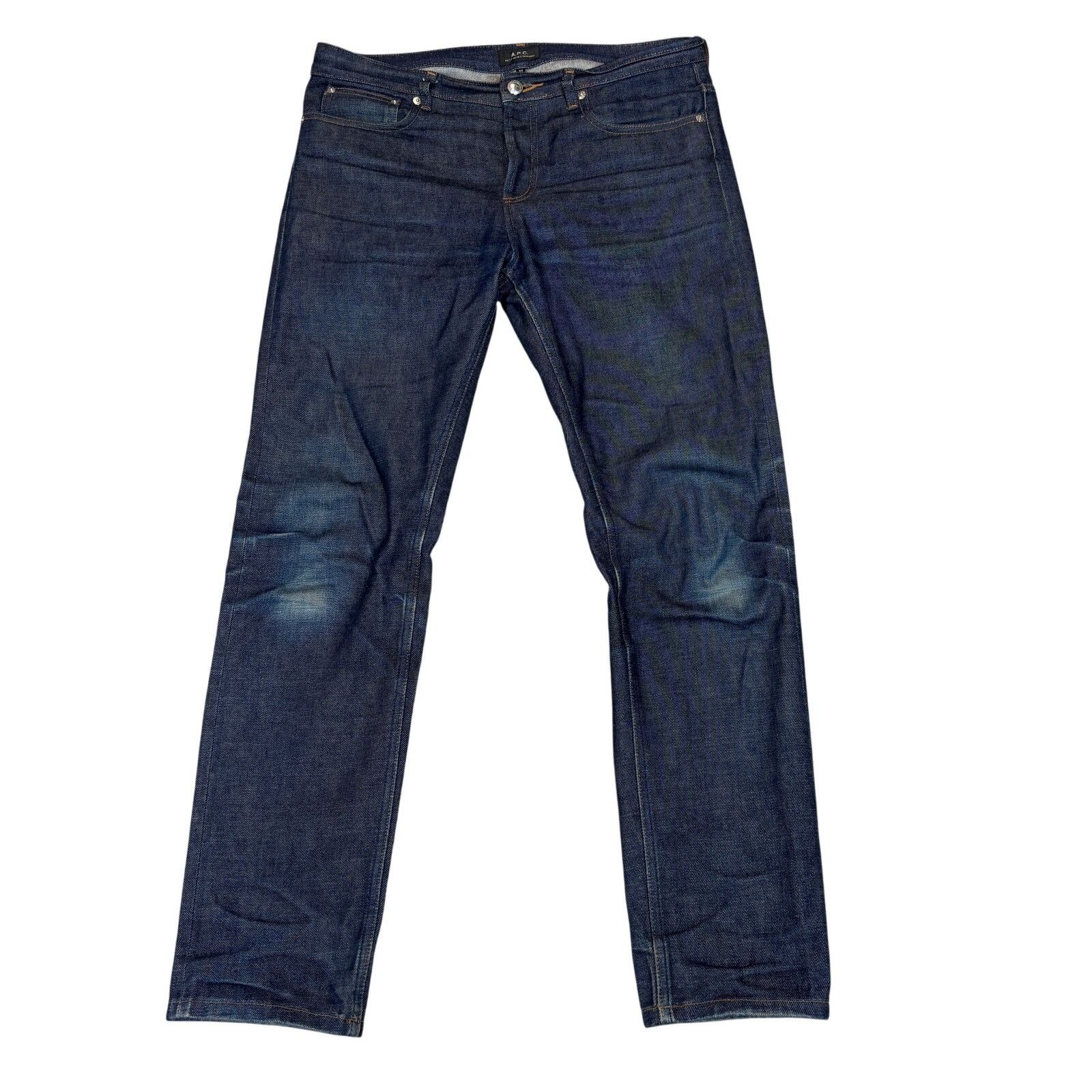 A.P.C. A.P.C. Petit New Standard Selvedge Denim Jeans Men's 32x30 Size US 32 / EU 48 - 1 Thumbnail