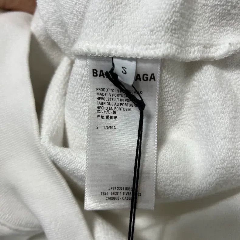 Balenciaga Balenciaga Logo Pattern Hooded Casual Long Sleeve Hoodie Size US S / EU 44-46 / 1 - 4 Thumbnail