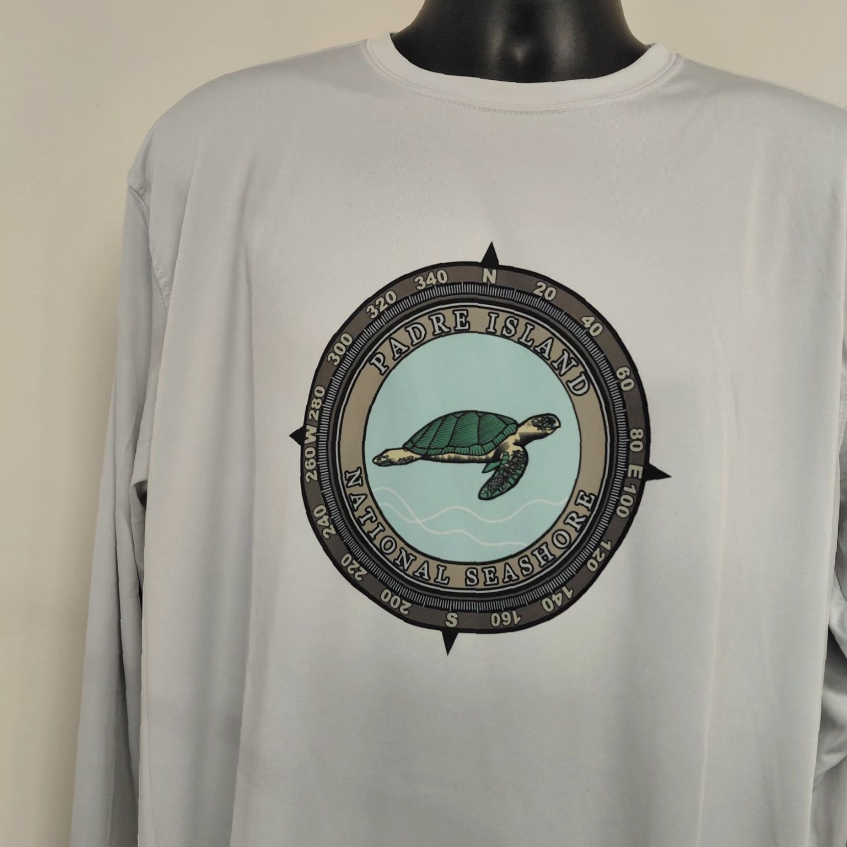 Vintage Padre Island Fishing Shirt Mens XXL Ivory Turtle Performance Long Sleeve PDF? Wait no. Size US XXL / EU 58 / 5 - 6 Thumbnail
