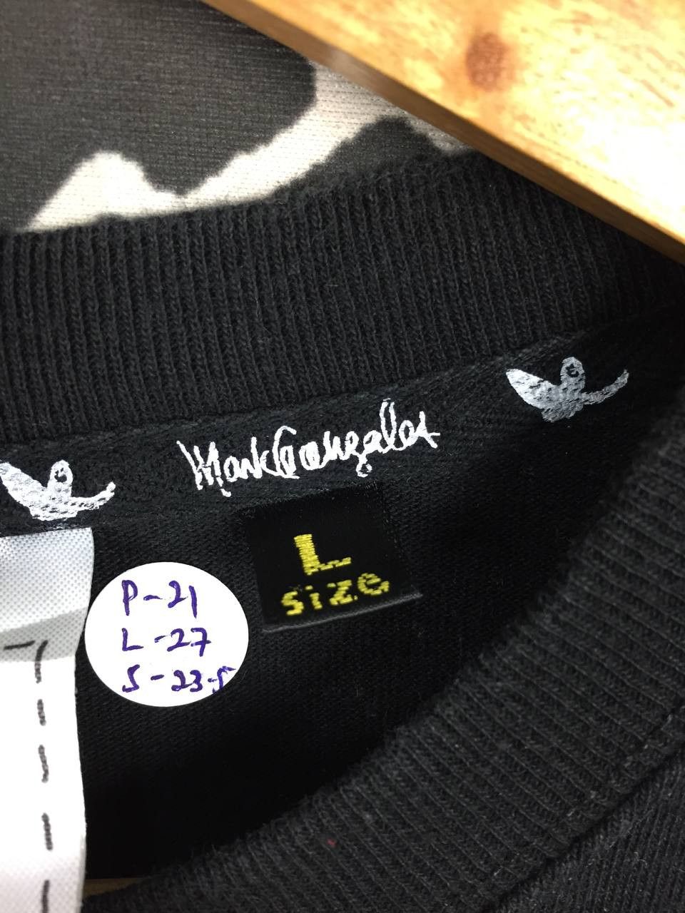 Vintage Vtg Mark Gonzales Skateboard longsleeve Tee Size US L / EU 52-54 / 3 - 9 Thumbnail
