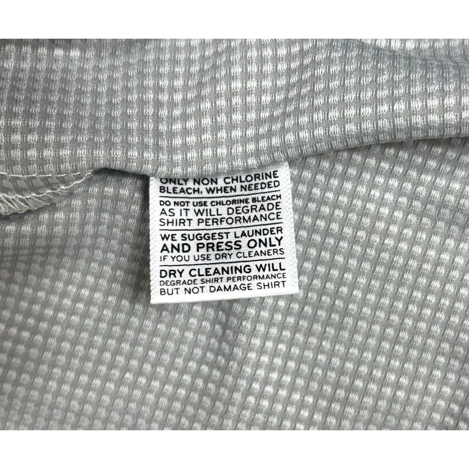 Mizzen+Main Mizzen+Main Button-Up Shirt Long Sleeve Trim Fit Sz L Gingham Gray Mens Shirt Size US L / EU 52-54 / 3 - 7 Thumbnail