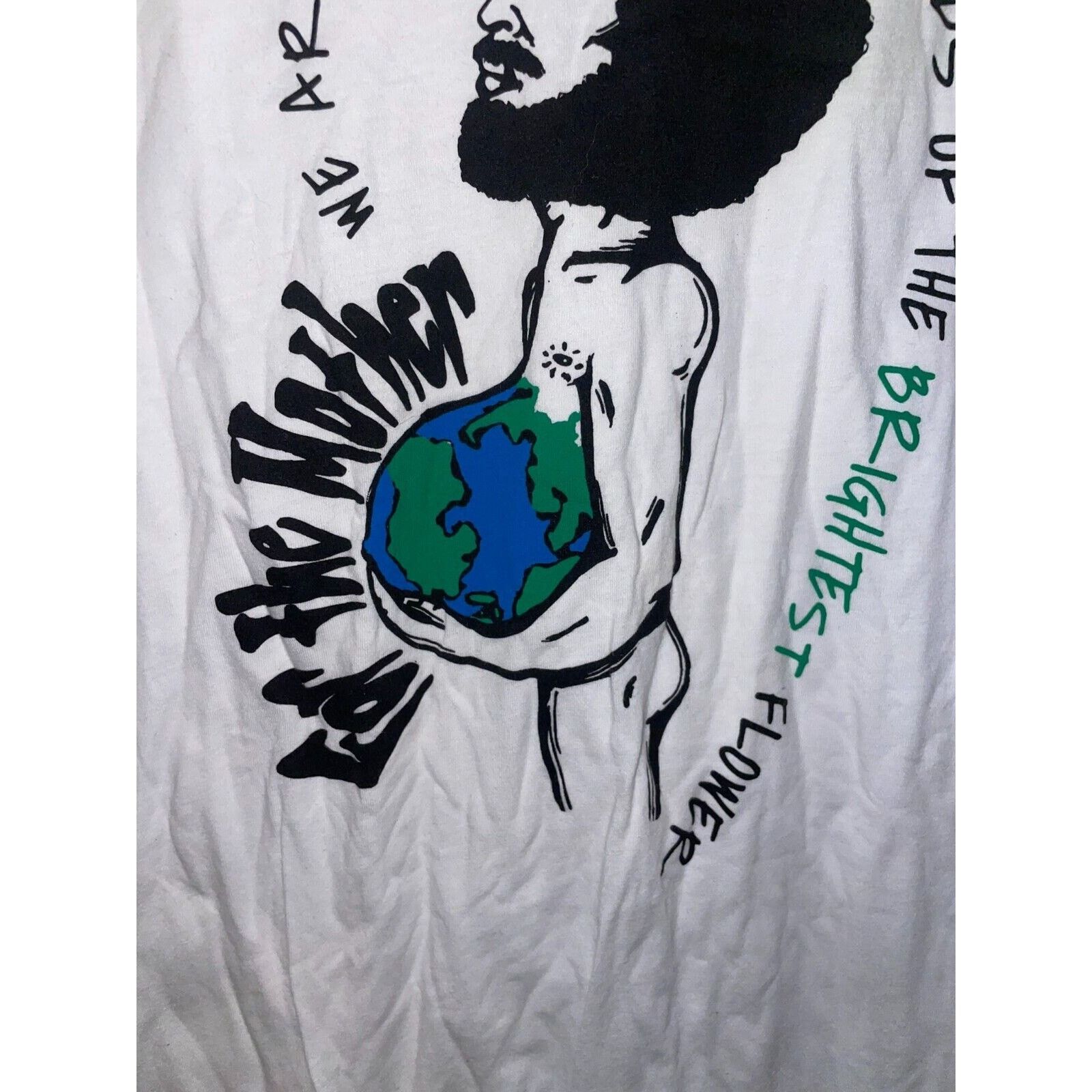 Next Level Earth Graphic Shirt Mother Earth Seeds Flower Tee Small Size US S / EU 44-46 / 1 - 2 Thumbnail