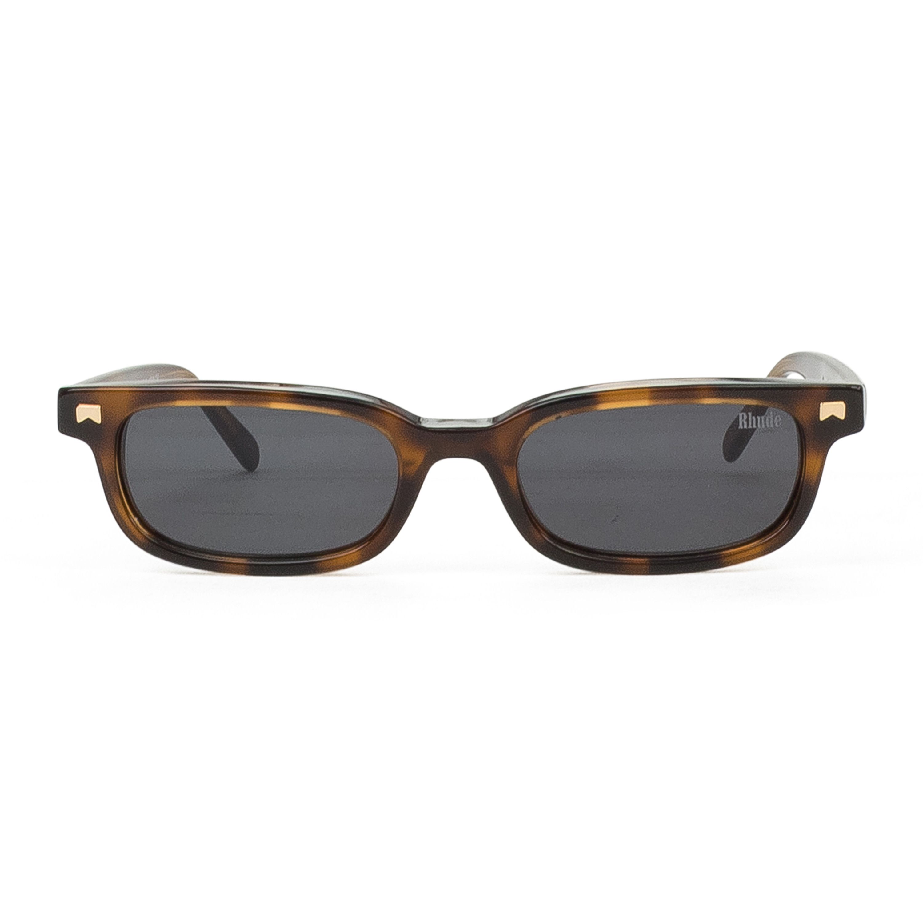 Rhude TORTOISE TOBAC FRAMES SUNGLASSES SIZE OS