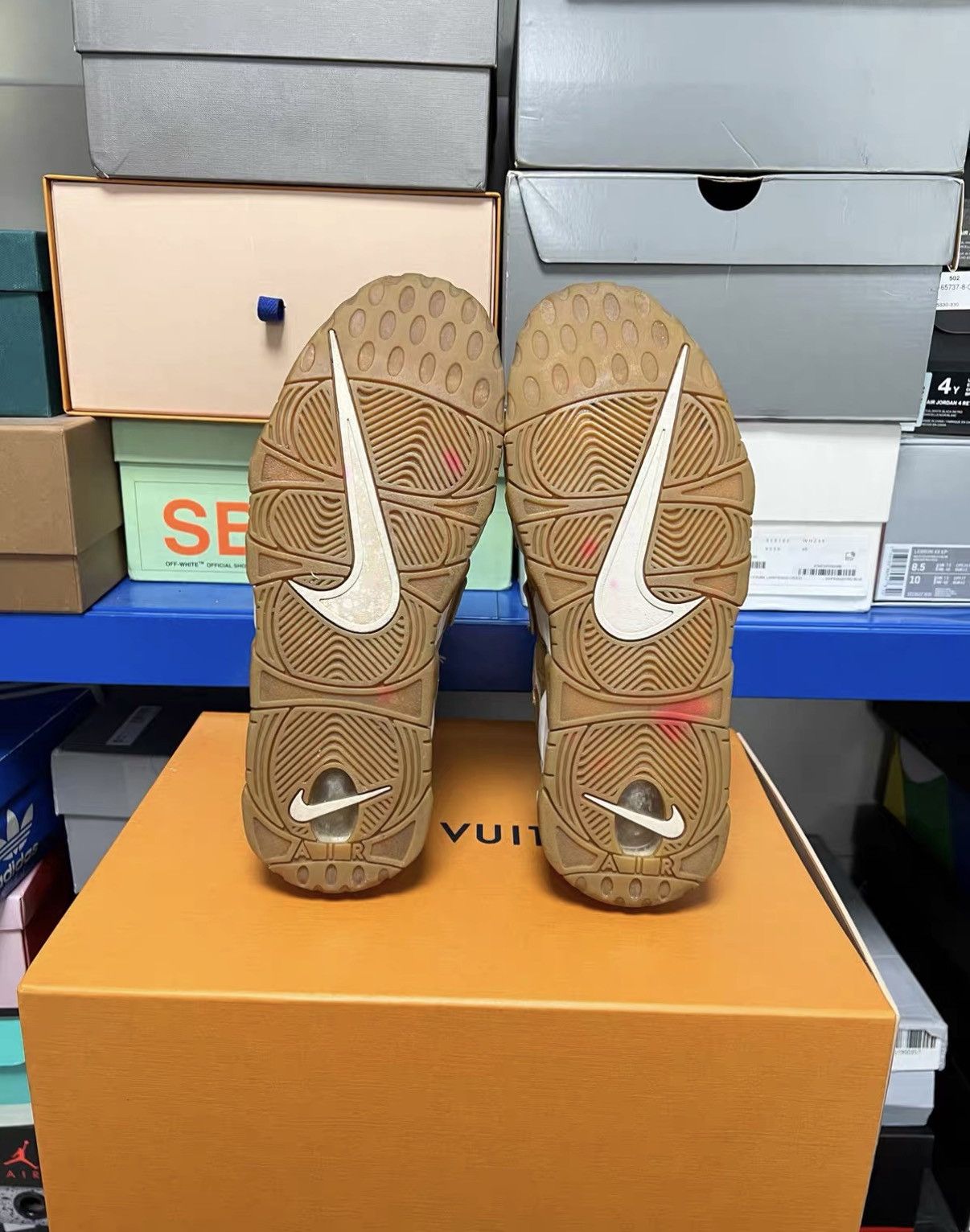 Nike Nike Air More Uptempo Wheat J42 Size US 9.5 / EU 42-43 - 7 Thumbnail