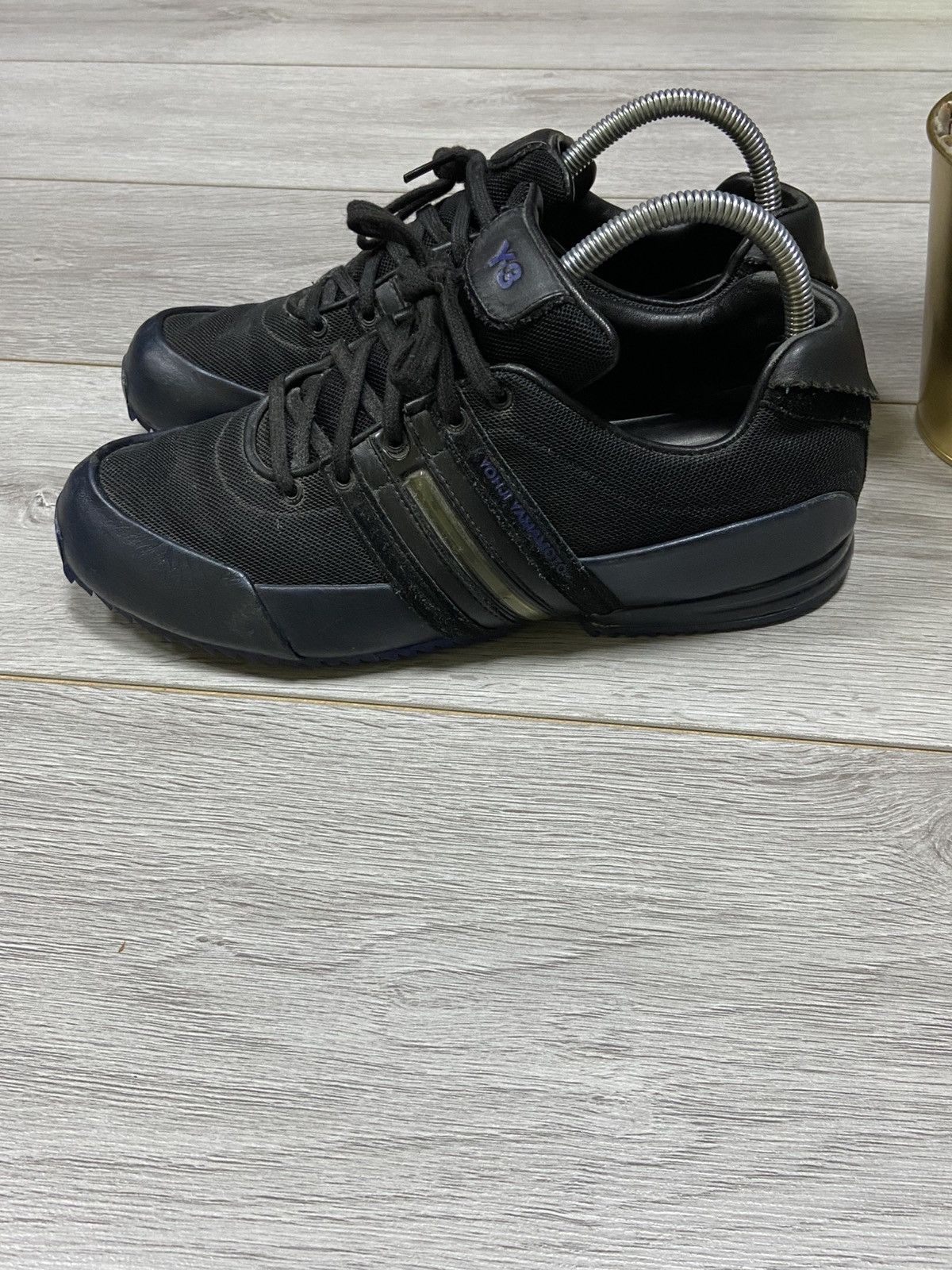 Adidas Y-3 Yohji vintage leather boxers trainers sneakers shoes Size US 8.5 / EU 41-42 - 12 Thumbnail