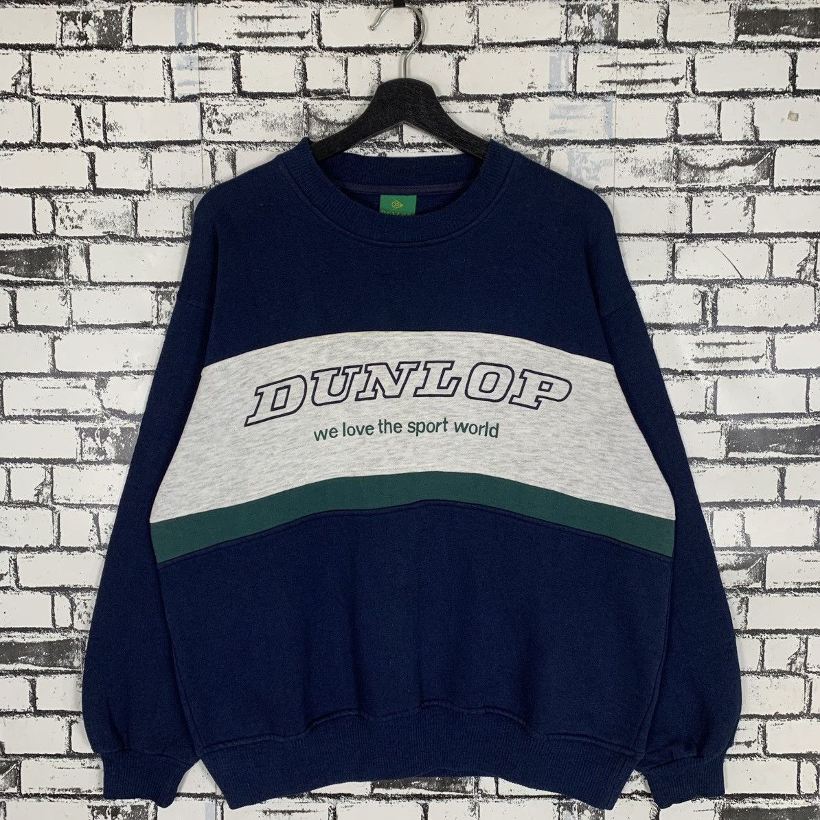 Dunlop × Vintage Vintage Dunlop Motorsports Sweatshirt Size US M / EU 48-50 / 2 - 1 Thumbnail