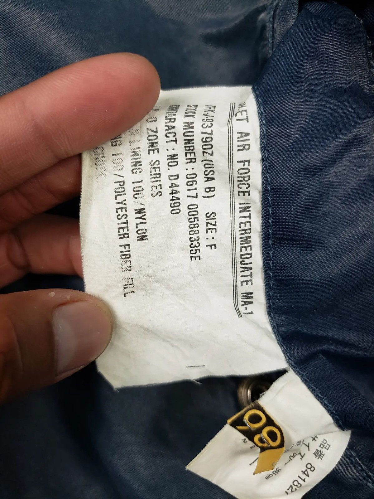 Other ✅️Vintage Bomber Jacket Air Force MA 1 Size US L / EU 52-54 / 3 - 8 Thumbnail