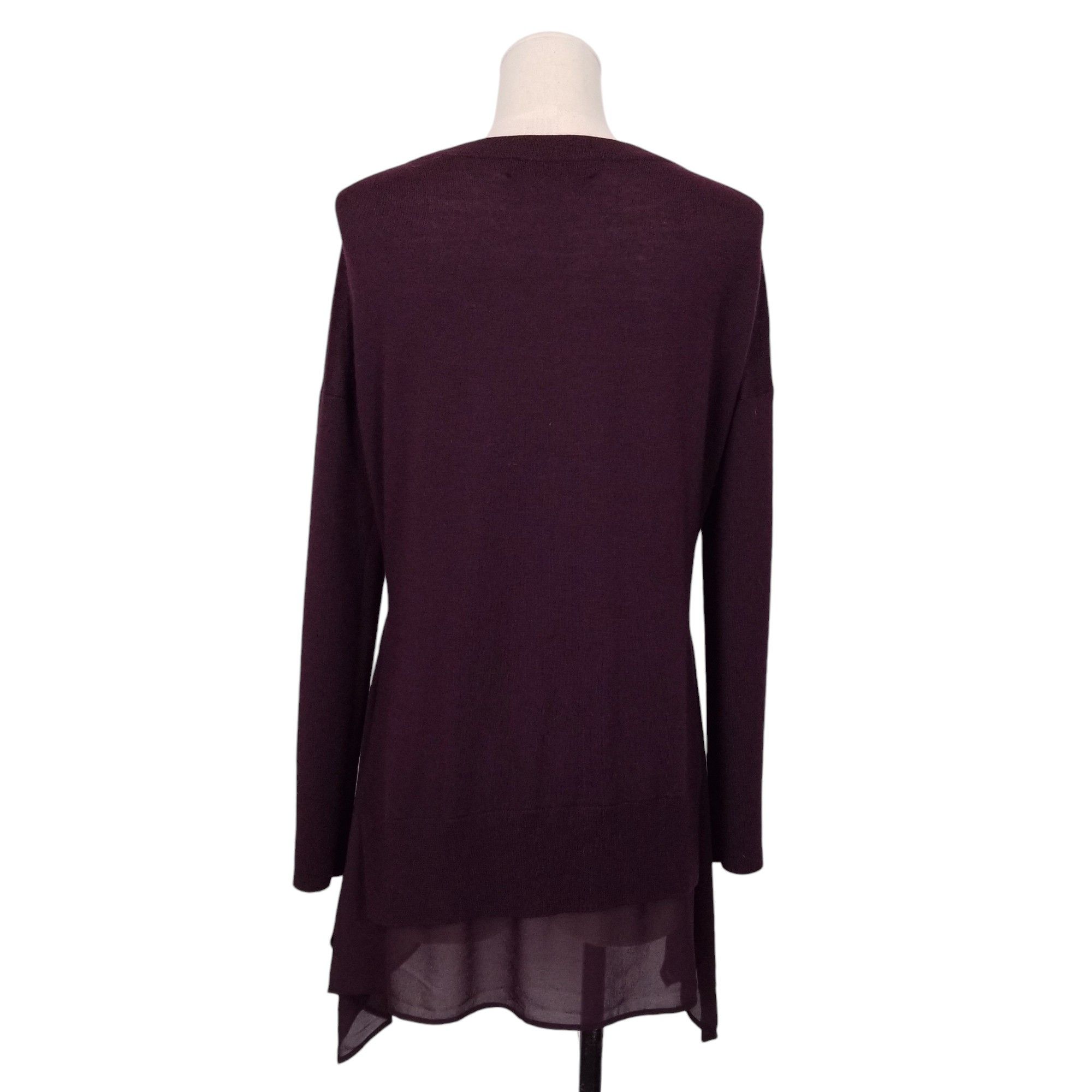 Allsaints Libby Contrast Sweater Size XS / US 0-2 / IT 36-38 - 3 Thumbnail