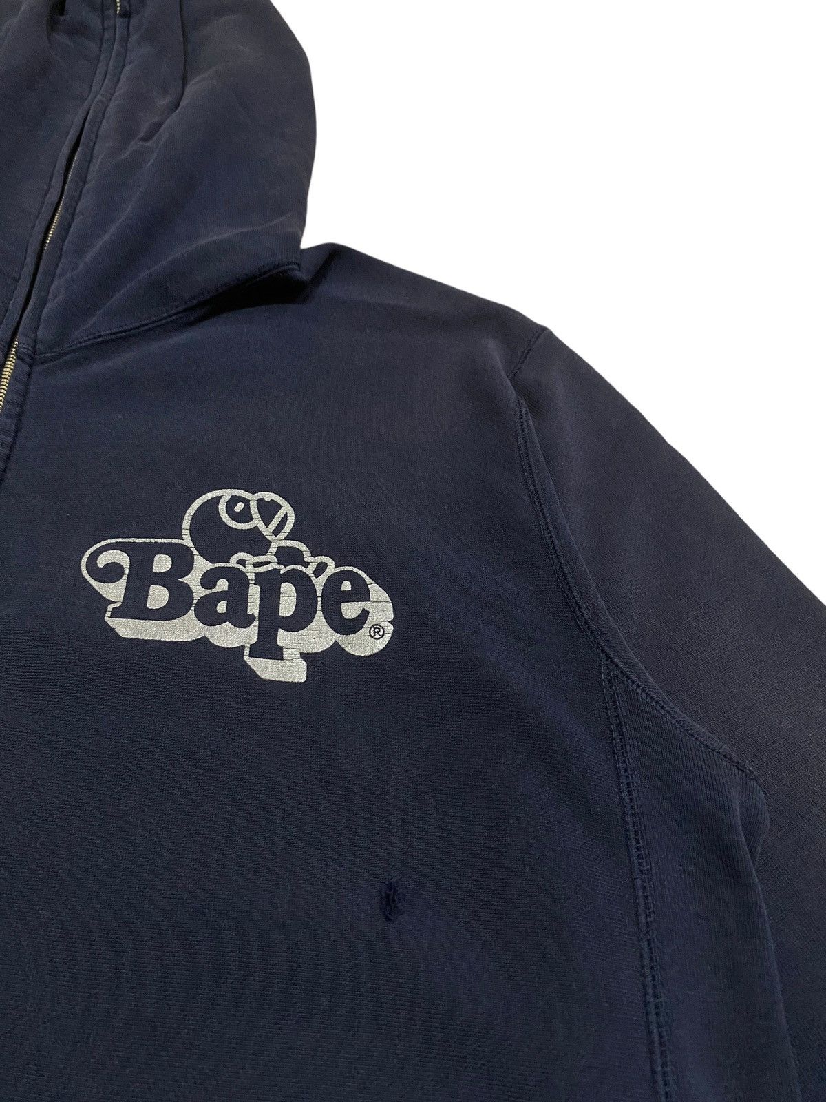Bape Vintage Japanese Brand Bathing Ape Fullzipper Jacket 2000s Size US L / EU 52-54 / 3 - 7 Thumbnail