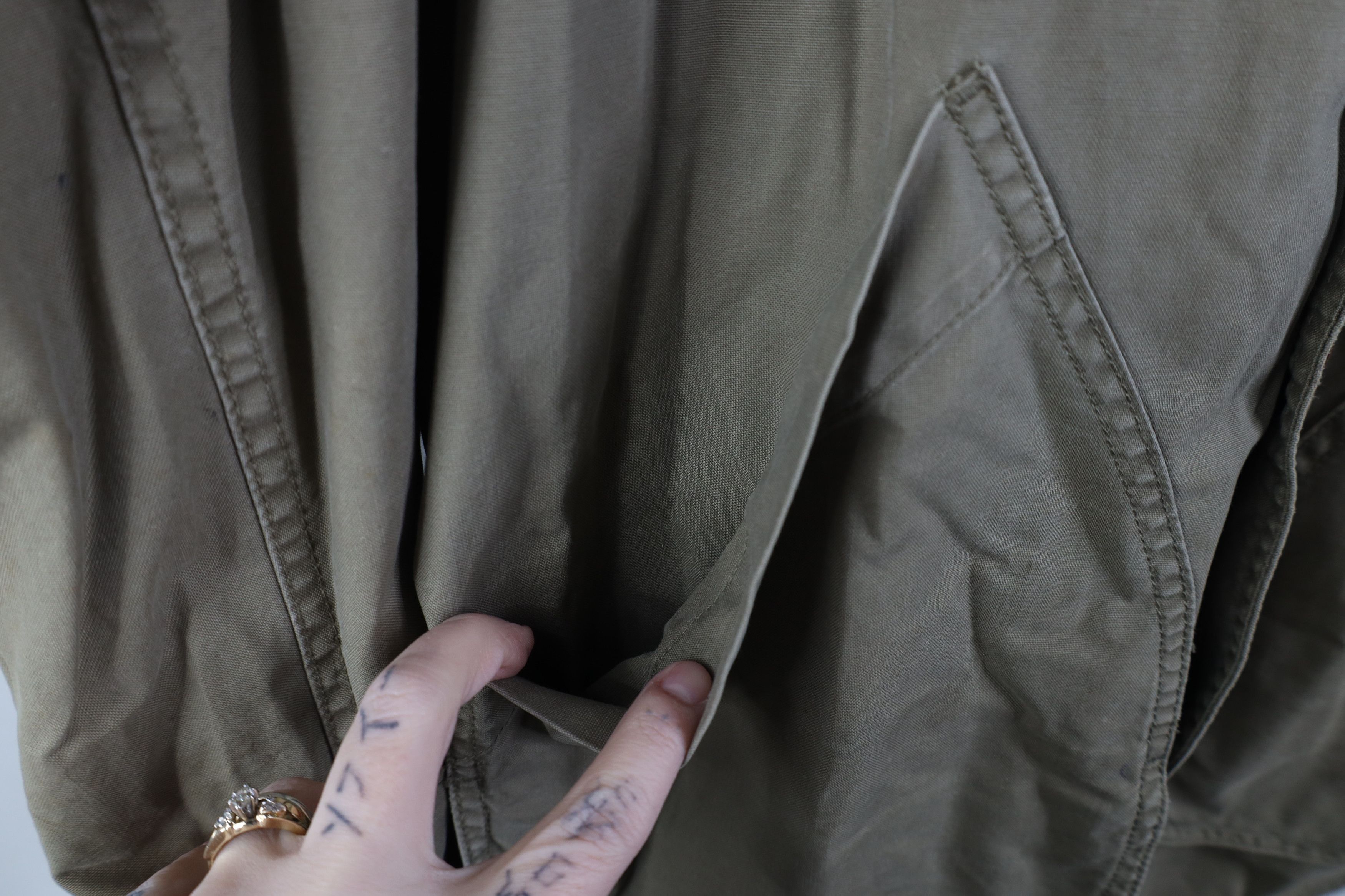 Banana Republic Vintage 90s Banana Republic Safari Chore Barn Jacket Beige Size US S / EU 44-46 / 1 - 4 Thumbnail