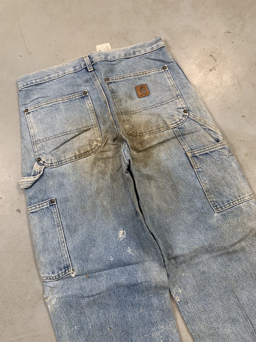 Carhartt Vintage dusty Carhartt B07 DNM double knee denim Size US 32 / EU 48 - 3 Thumbnail
