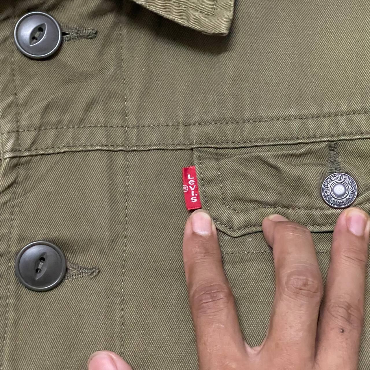 Levi's Vintage Levis Red Tab Casual Jacket Military Style Size US M / EU 48-50 / 2 - 5 Thumbnail