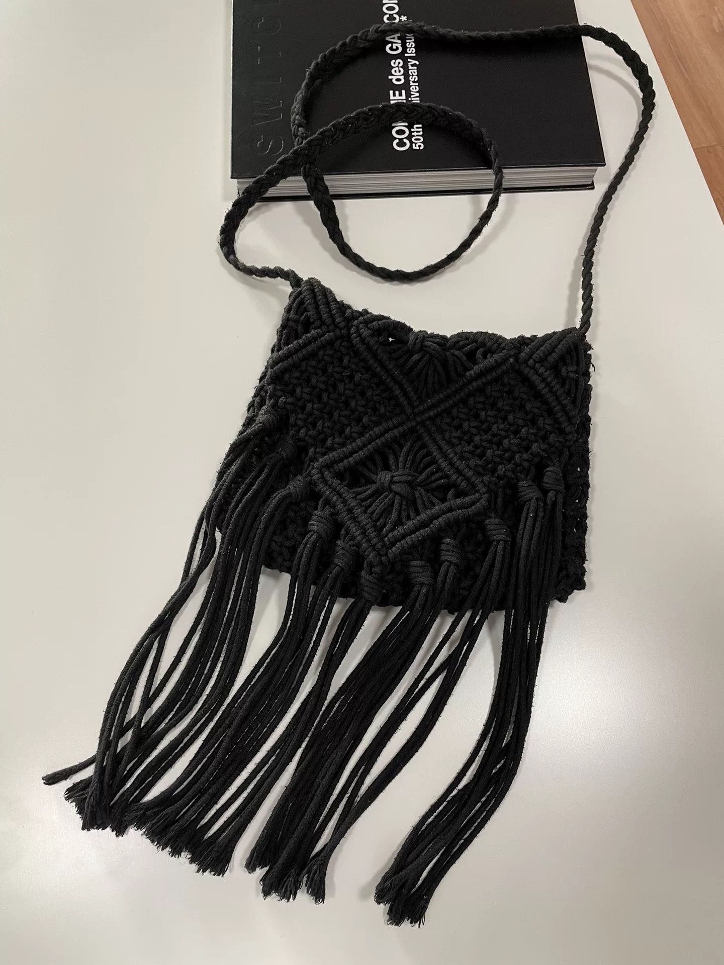 Yohji Yamamoto Y's Yohji Yamamoto Tassel Crossbody Bag Size ONE SIZE - 1 Thumbnail
