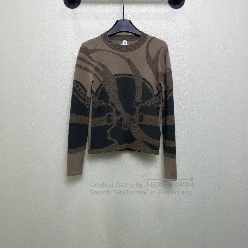 Hermes Hermes Printed Pattern Knitted Sweater Size XS / US 0-2 / IT 36-38 - 1 Thumbnail