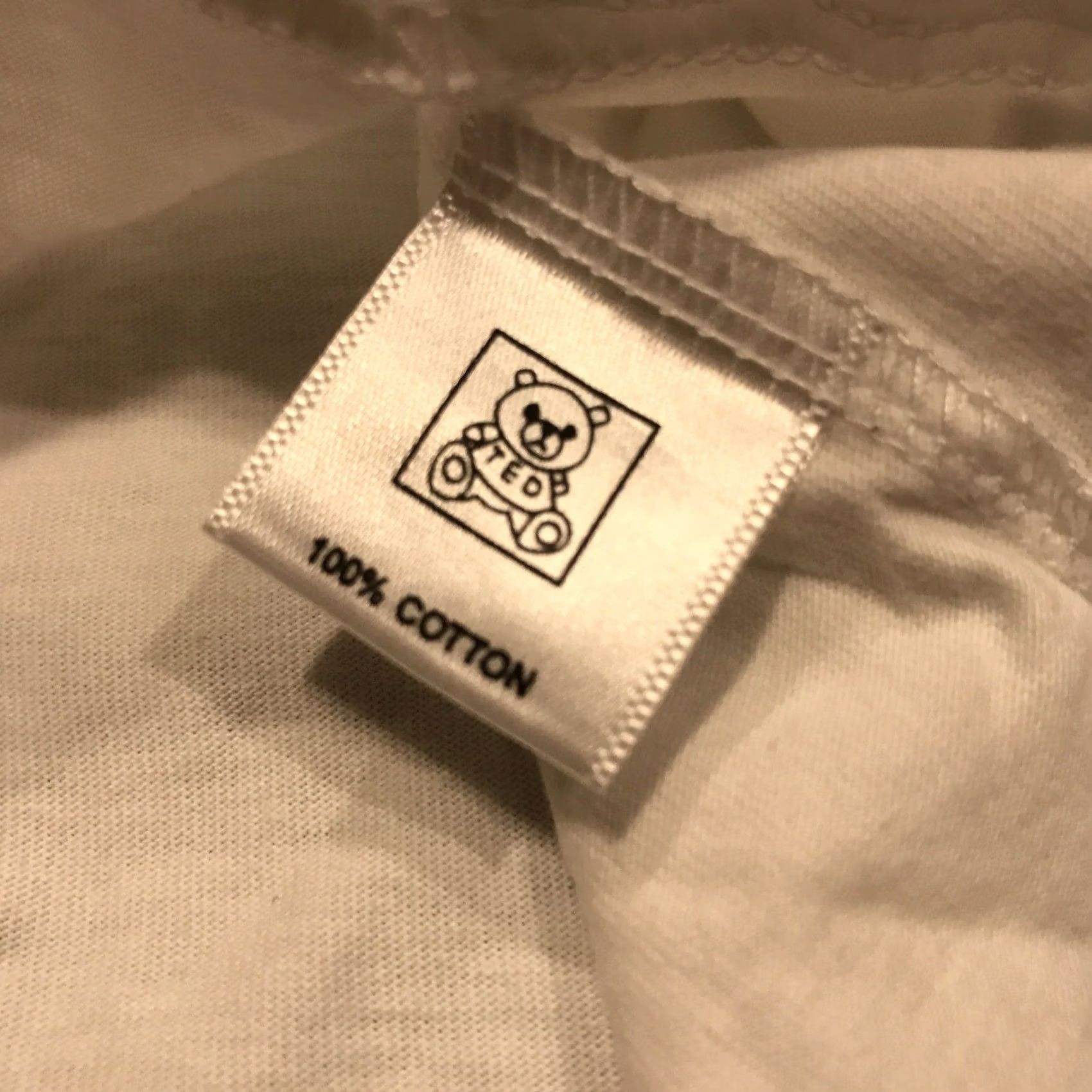 Teddy Fresh Fresh Teddy Bears T-Shirt Mens L White Cotton Knit Crew Neck Short Sleeve Multicolor Bear Animal All Seasons Size US L / EU 52-54 / 3 - 5 Thumbnail