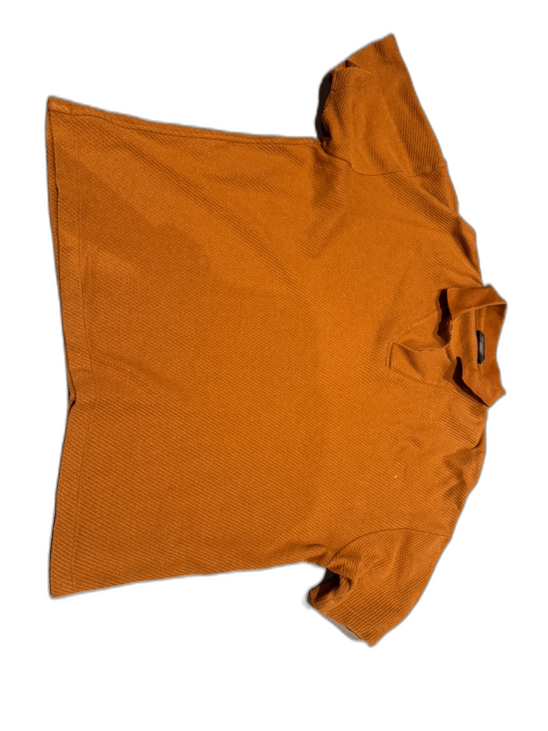 Loro Piana Loro Piana Orange Cotton Polo Shirt Size US M / EU 48-50 / 2 - 1 Thumbnail