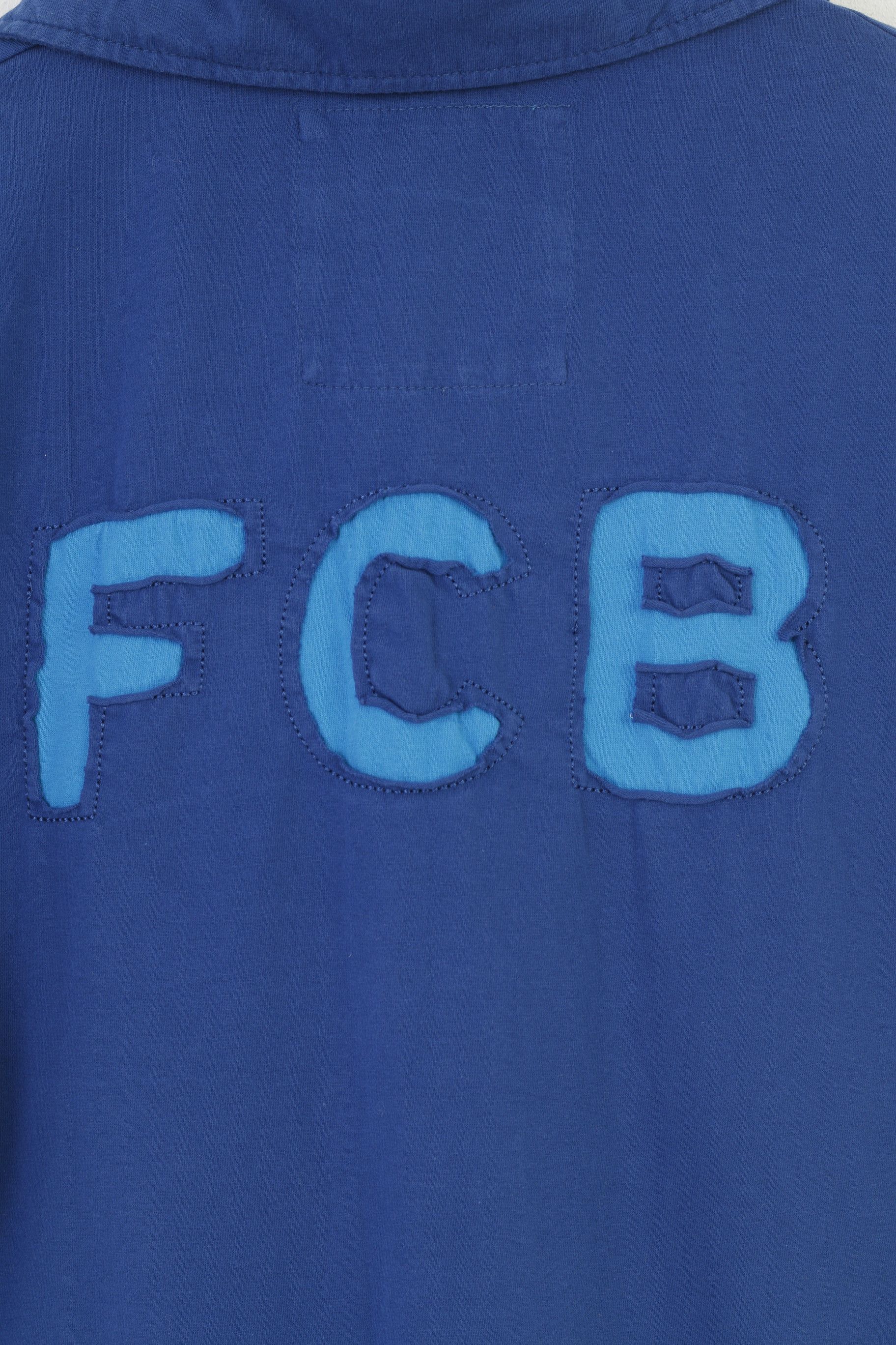 Other FC Barcelona Women L M Polo Shirt Graphic Blue Summer 10399 Size L / US 10 / IT 46 - 7 Thumbnail
