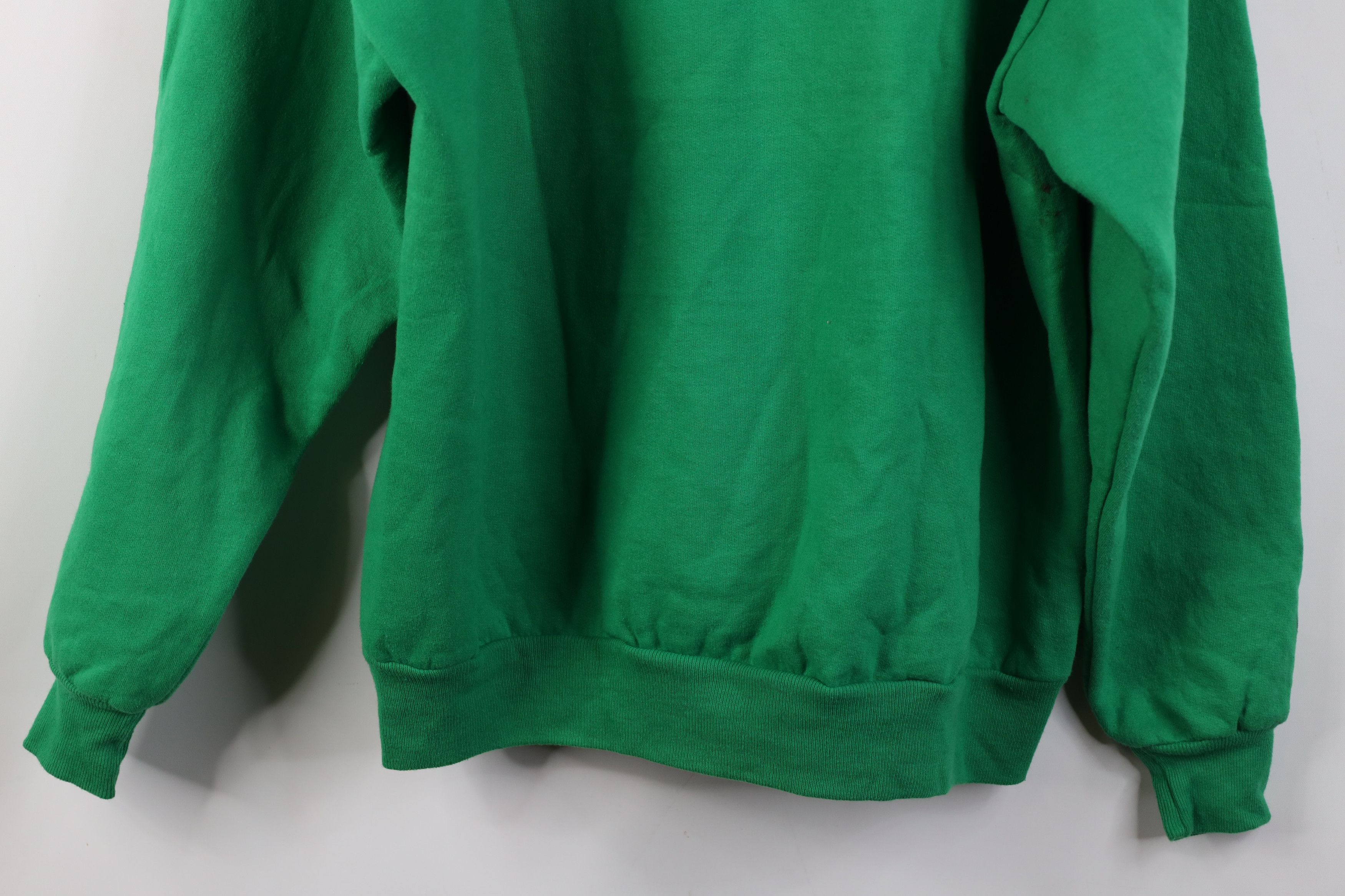 Vintage Vintage 90s Streetwear Clover St Patricks Day Sweatshirt Size XL / US 12-14 / IT 48-50 - 15 Thumbnail