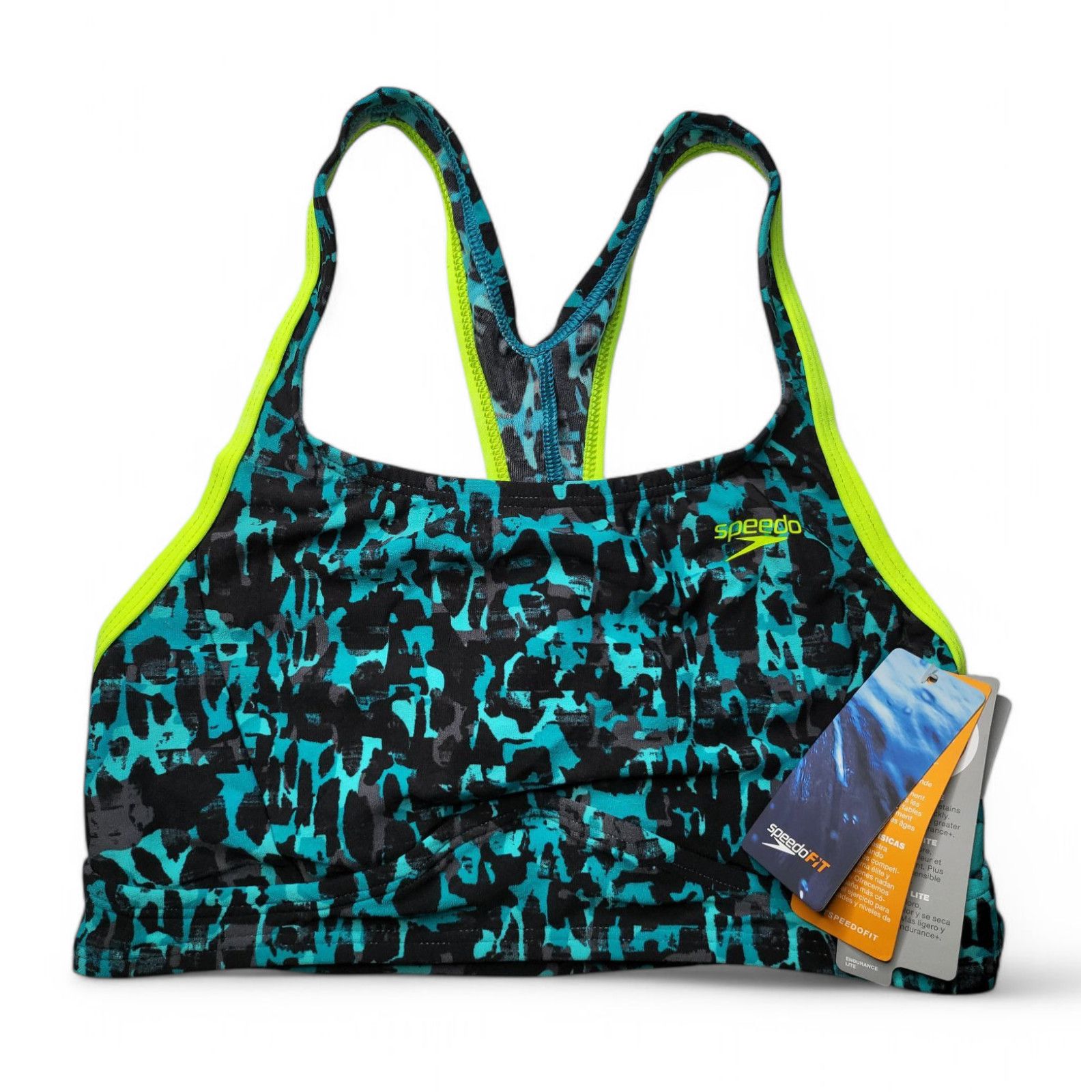 Speedo NWT SPEEDO Aqua Elite Lite Athletic Racerback Camo Size 6 Size M / US 6-8 / IT 42-44 - 2 Thumbnail