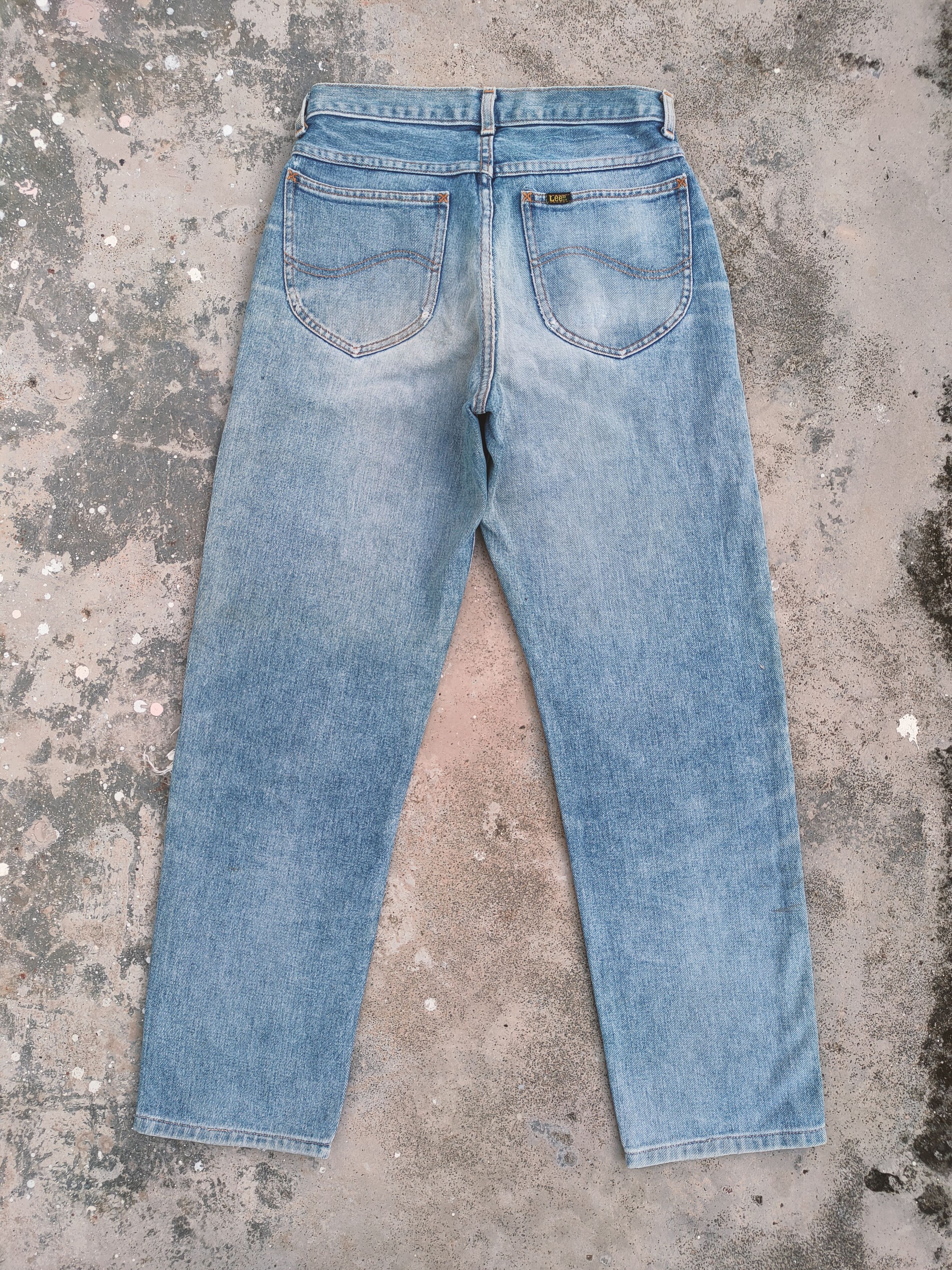 Lee VINTAGE LEE FADED DISTRESSED JEANS DENIM PANTS Size US 28 / EU 44 - 7 Thumbnail
