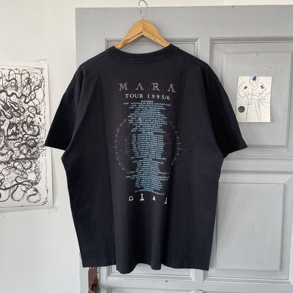 Band Tees × Vintage Vintage 1995 Runrig Mara Rock T-shirt single stitch Size US XL / EU 56 / 4 - 5 Thumbnail