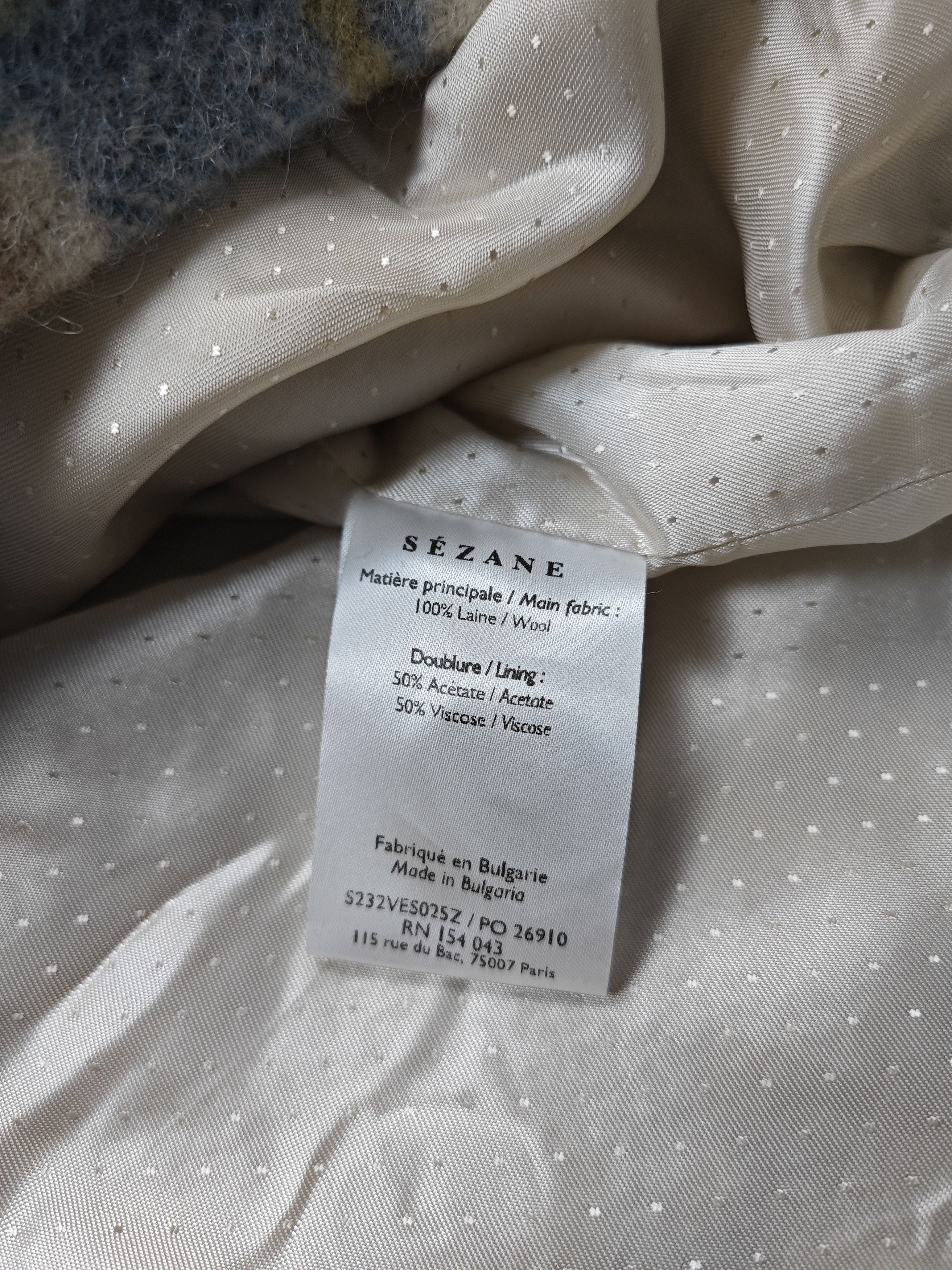 Sezane Sezane Wool Coat Size XS / US 0-2 / IT 36-38 - 8 Thumbnail