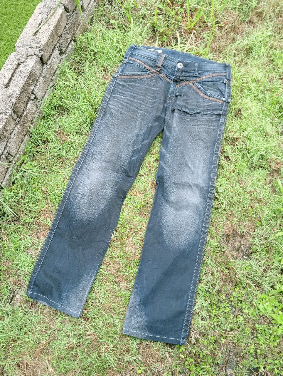 Marithe + Francois Girbaud JAPANESE MARITHE FRANCOIS GIRBAUD JEANS Size US 32 / EU 48 - 2 Thumbnail