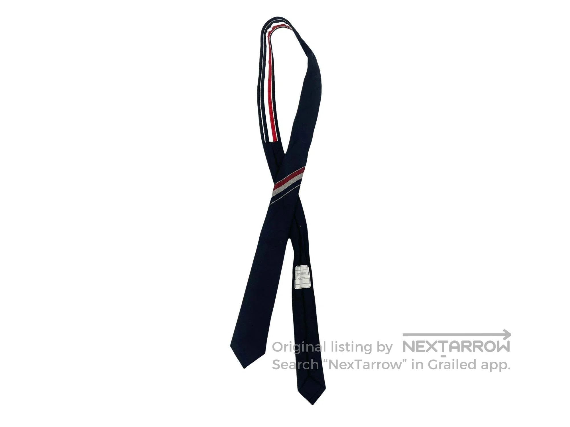 Thom Browne Thom Browne Classic Striped Tie Size ONE SIZE - 1 Thumbnail