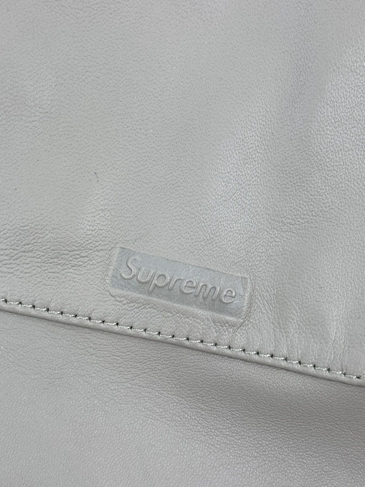 Supreme SOFT LEATHER SHIRT Size US XL / EU 56 / 4 - 5 Thumbnail