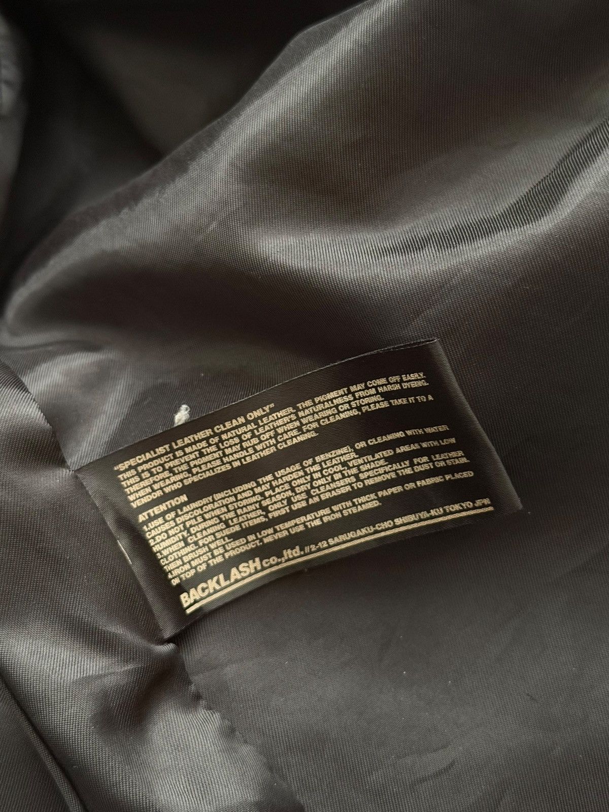 Isamu Katayama Backlash Special Garment Dyed Cow Leather Mod Coat Parka Size US M / EU 48-50 / 2 - 12 Thumbnail