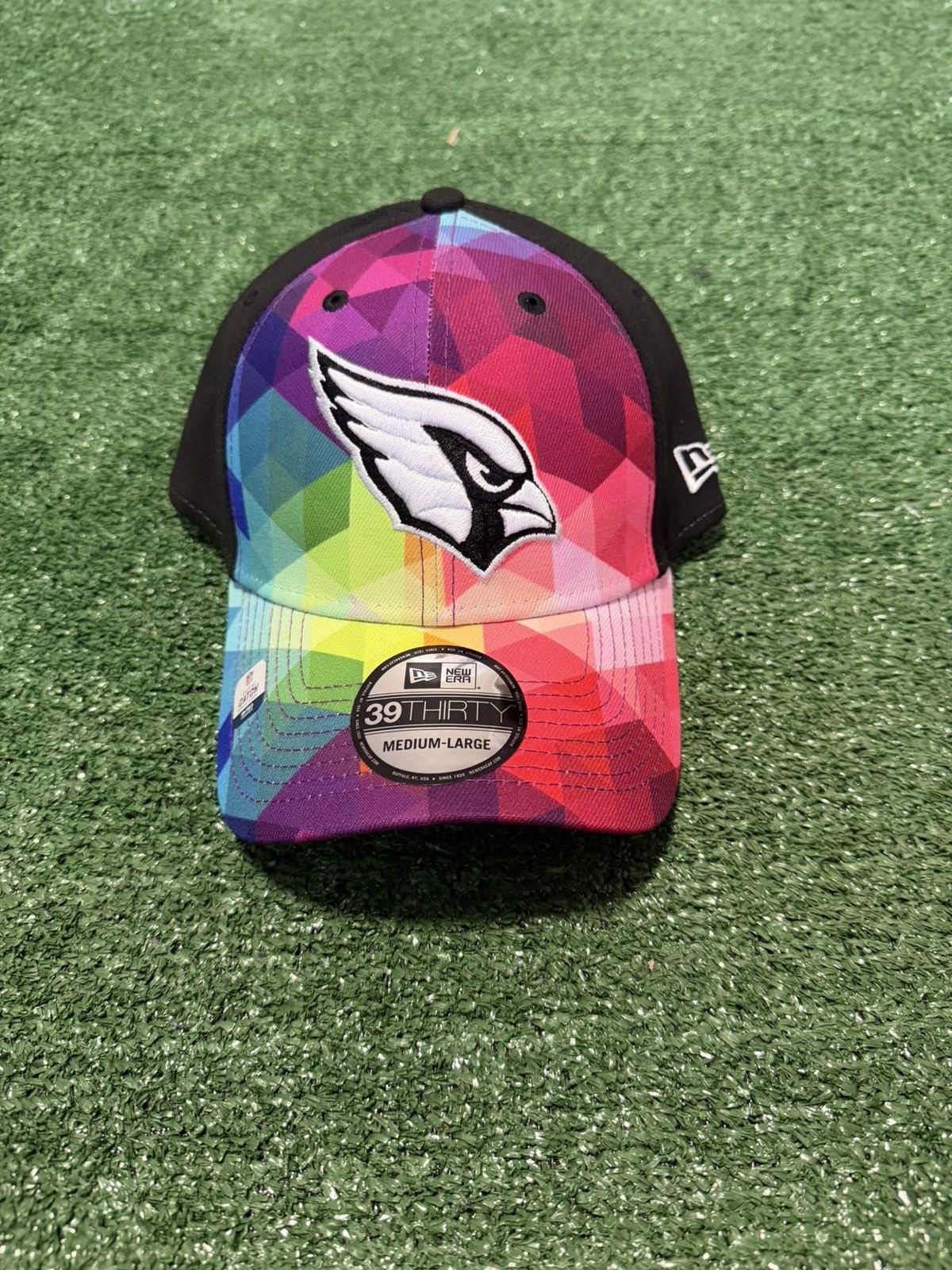 New Era Crucial Catch Arizona Cardinals New Era 39THIRTY NFL Size ONE SIZE - 1 Thumbnail