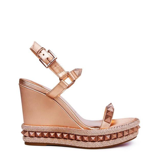 Christian Louboutin Pyraclou 110mm Espadrilles Size US 6 / IT 36 - 1 Thumbnail