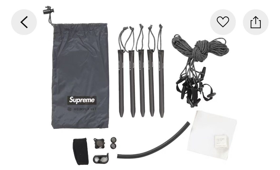 Supreme Supreme x Heimplanet Cave XL Size ONE SIZE - 8 Thumbnail