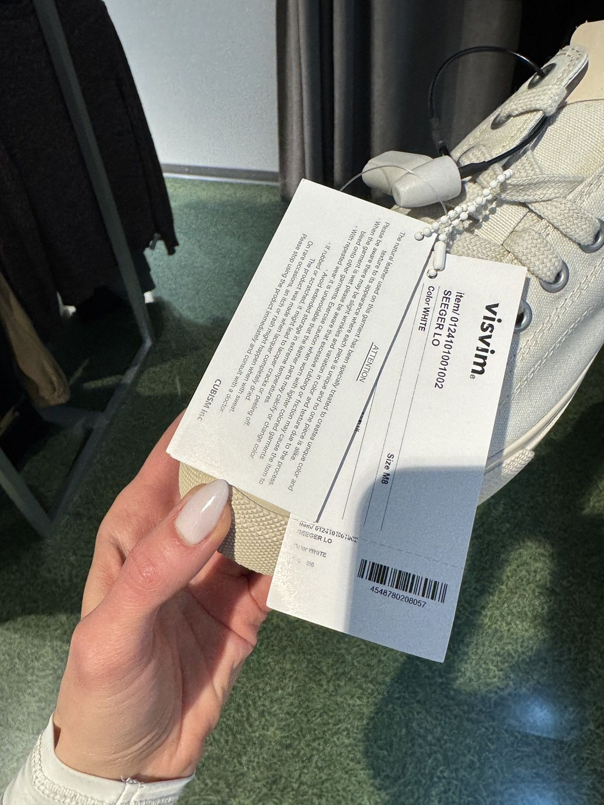 Visvim Last Size Visvim White Seeger Lo Wave-Print Sneakers Size US 10 / EU 43 - 7 Thumbnail