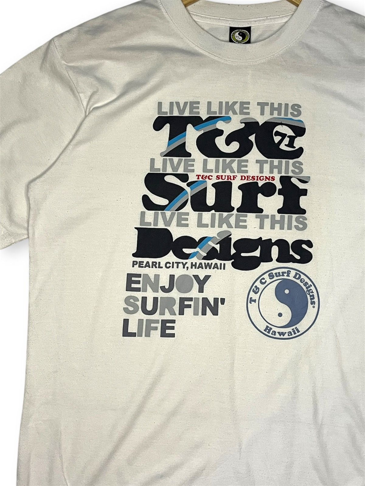 Other T&C Surf Designs Casual Short Sleeve Tee – Clean Surf Style Size US L / EU 52-54 / 3 - 3 Thumbnail