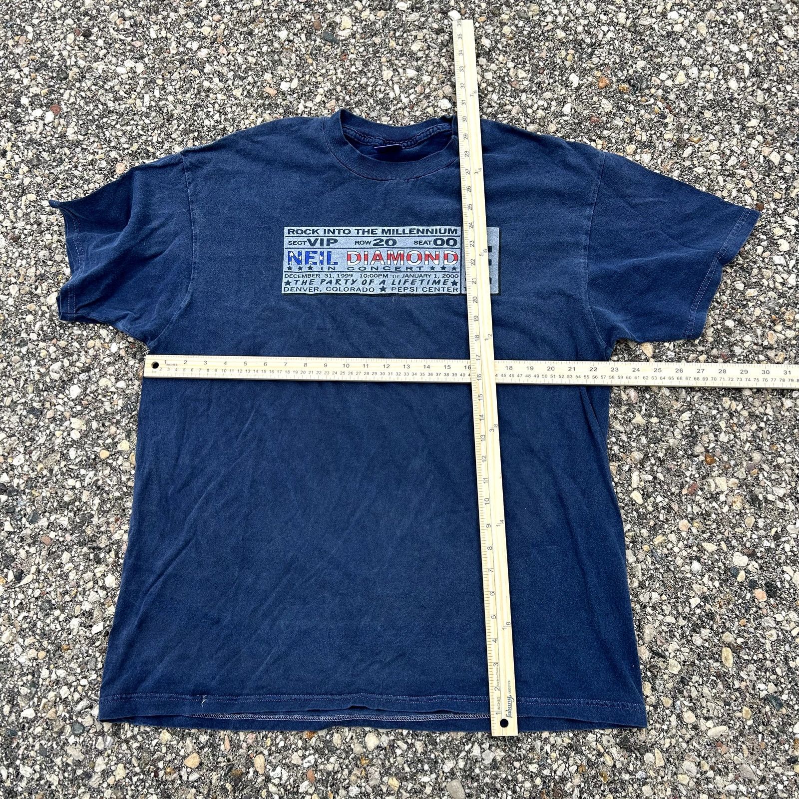 Delta Vintage Y2K Neil Diamond Concert T-Shirt XL Size US XL / EU 56 / 4 - 5 Thumbnail