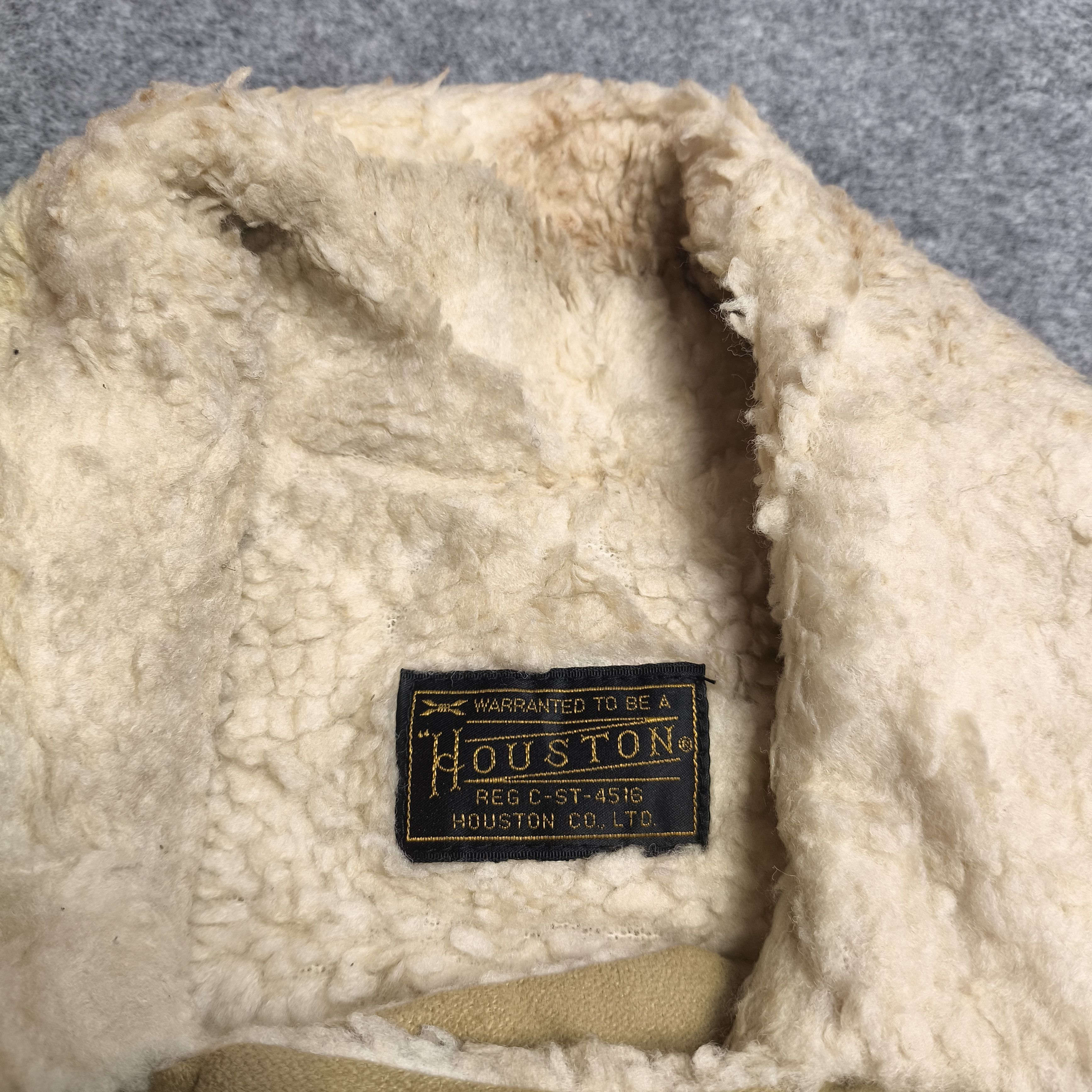 Sugar Cane Houston suede jacket lining sherpa Size US L / EU 52-54 / 3 - 3 Thumbnail