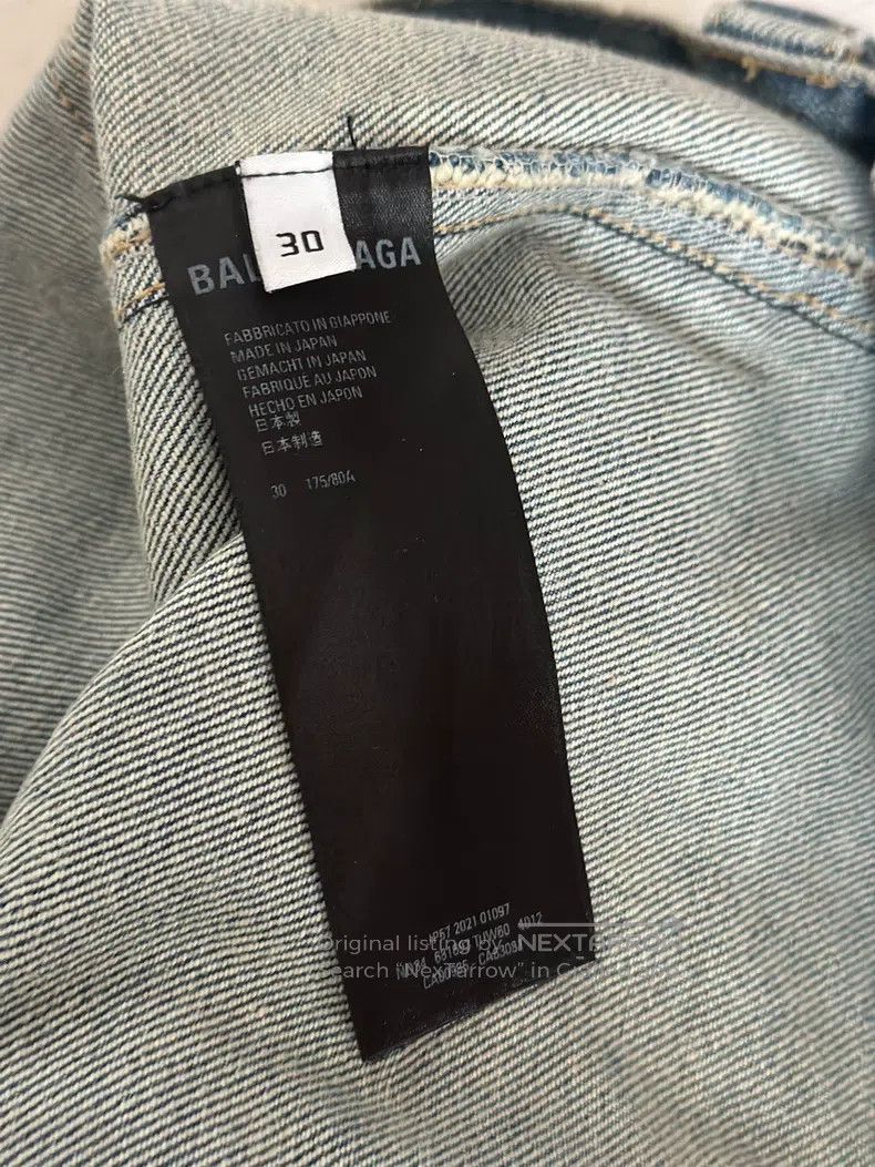 Balenciaga Balenciaga Yashin Pants Washed Blue Size US 30 / EU 46 - 3 Thumbnail
