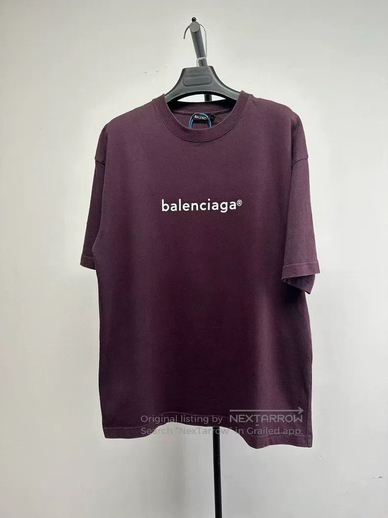 Balenciaga Balenciaga Alphabet Logo Print Short Sleeve Round Neck Size US S / EU 44-46 / 1 - 1 Thumbnail